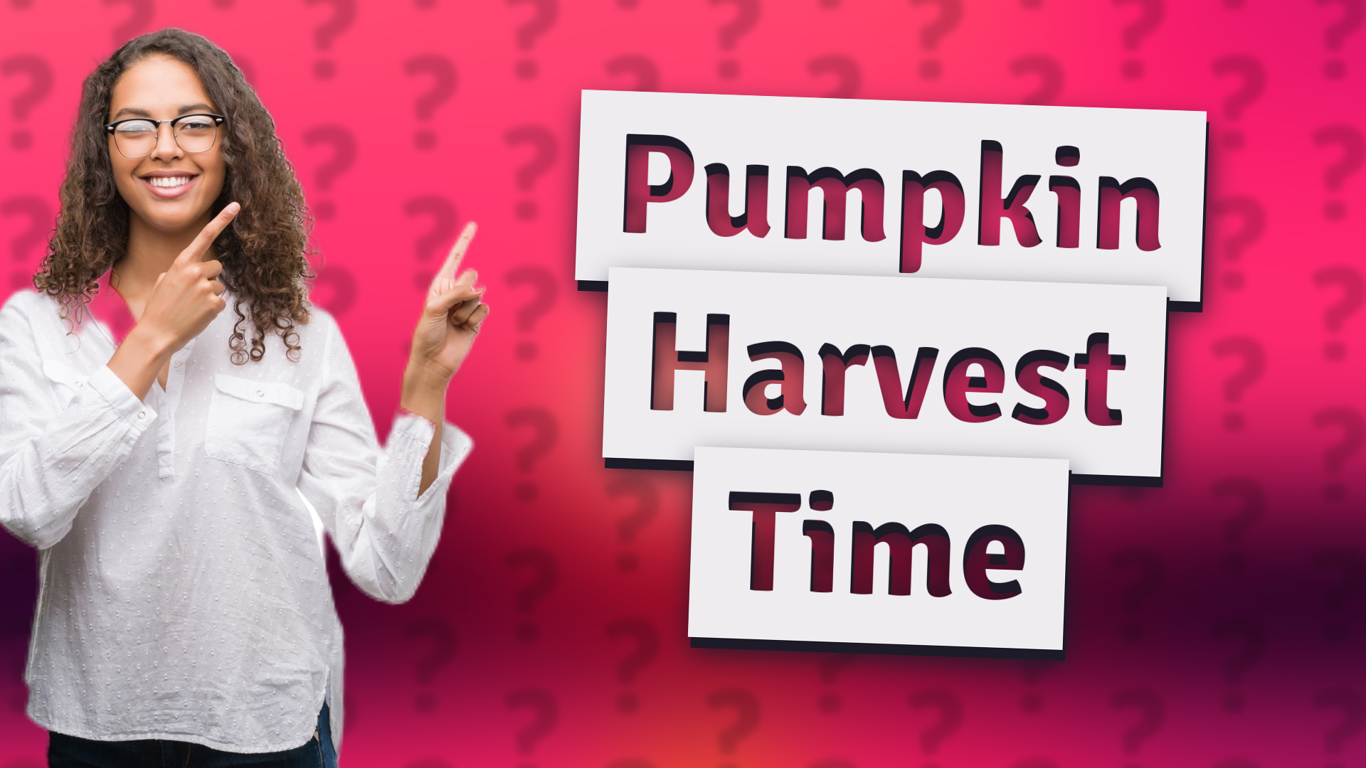 Pumpkin Harvest Time
