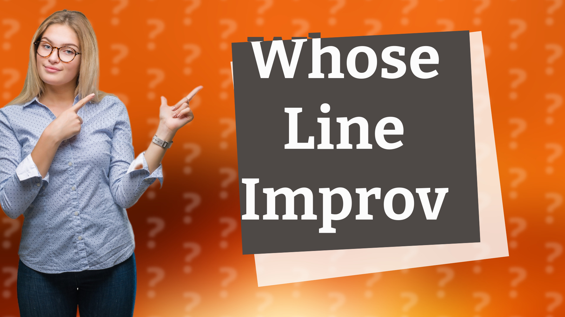 Whose Line Improv