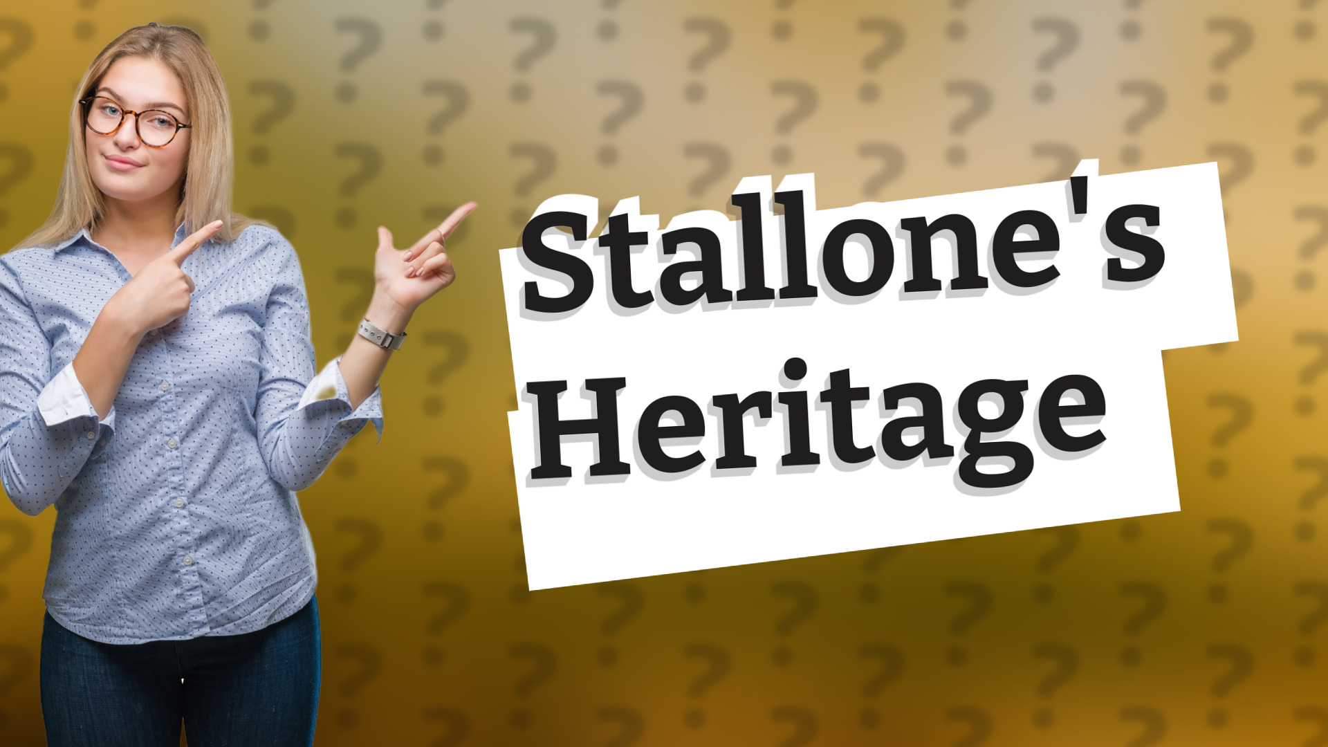 Stallone's Heritage