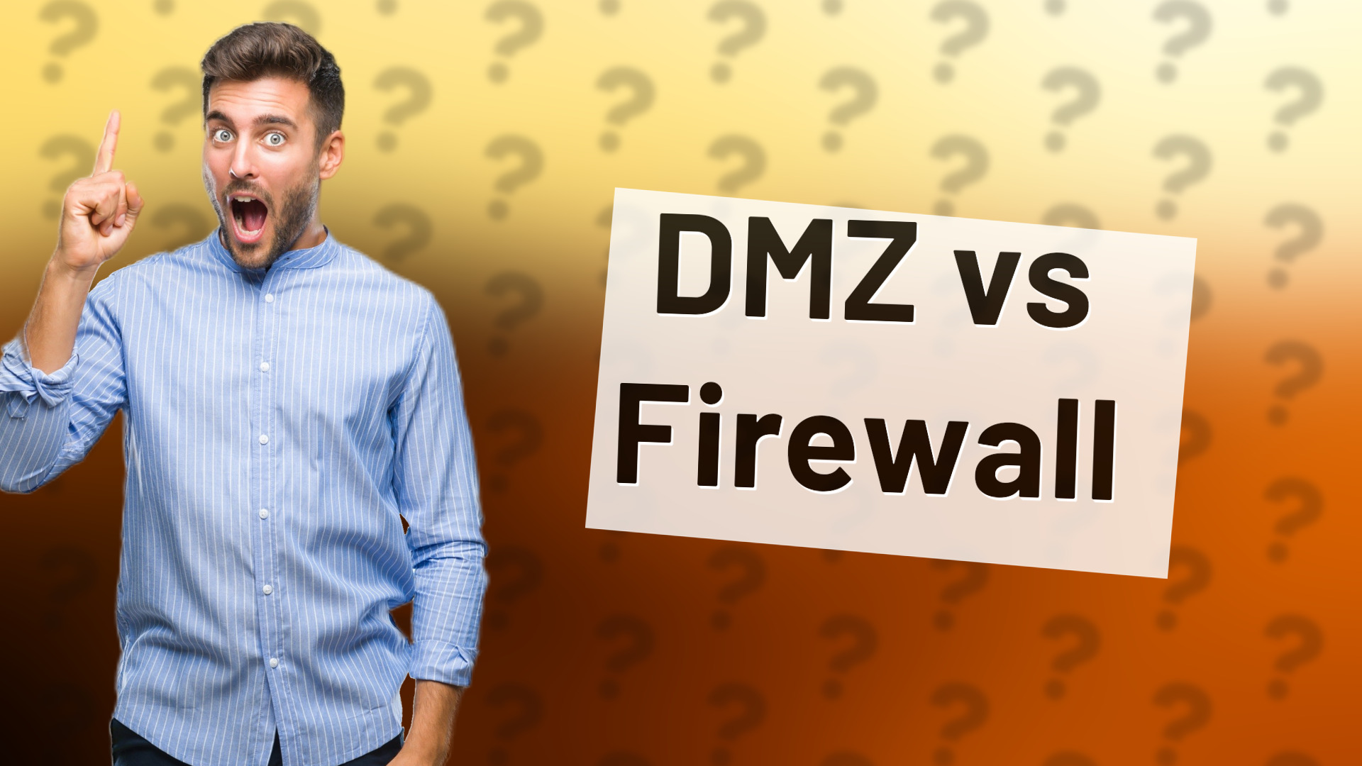DMZ vs Firewall