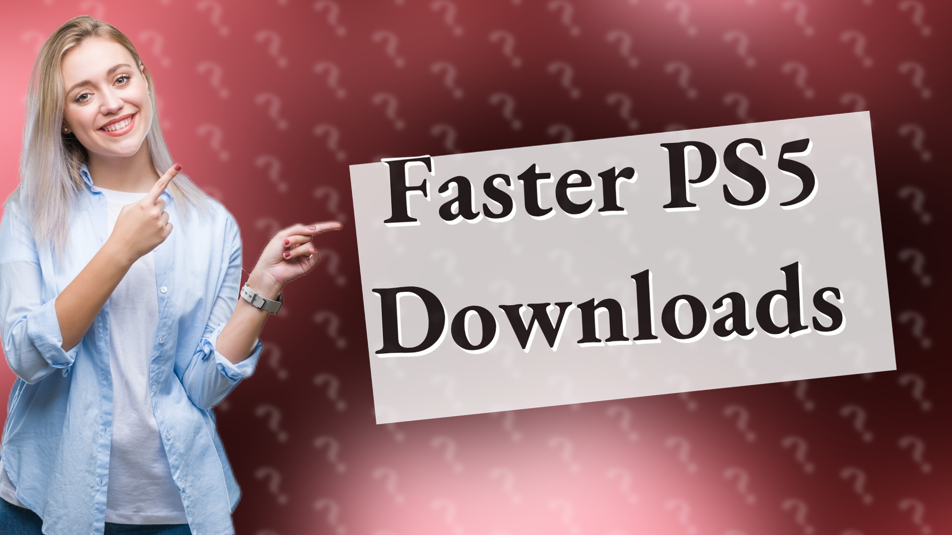 Faster PS5 Downloads