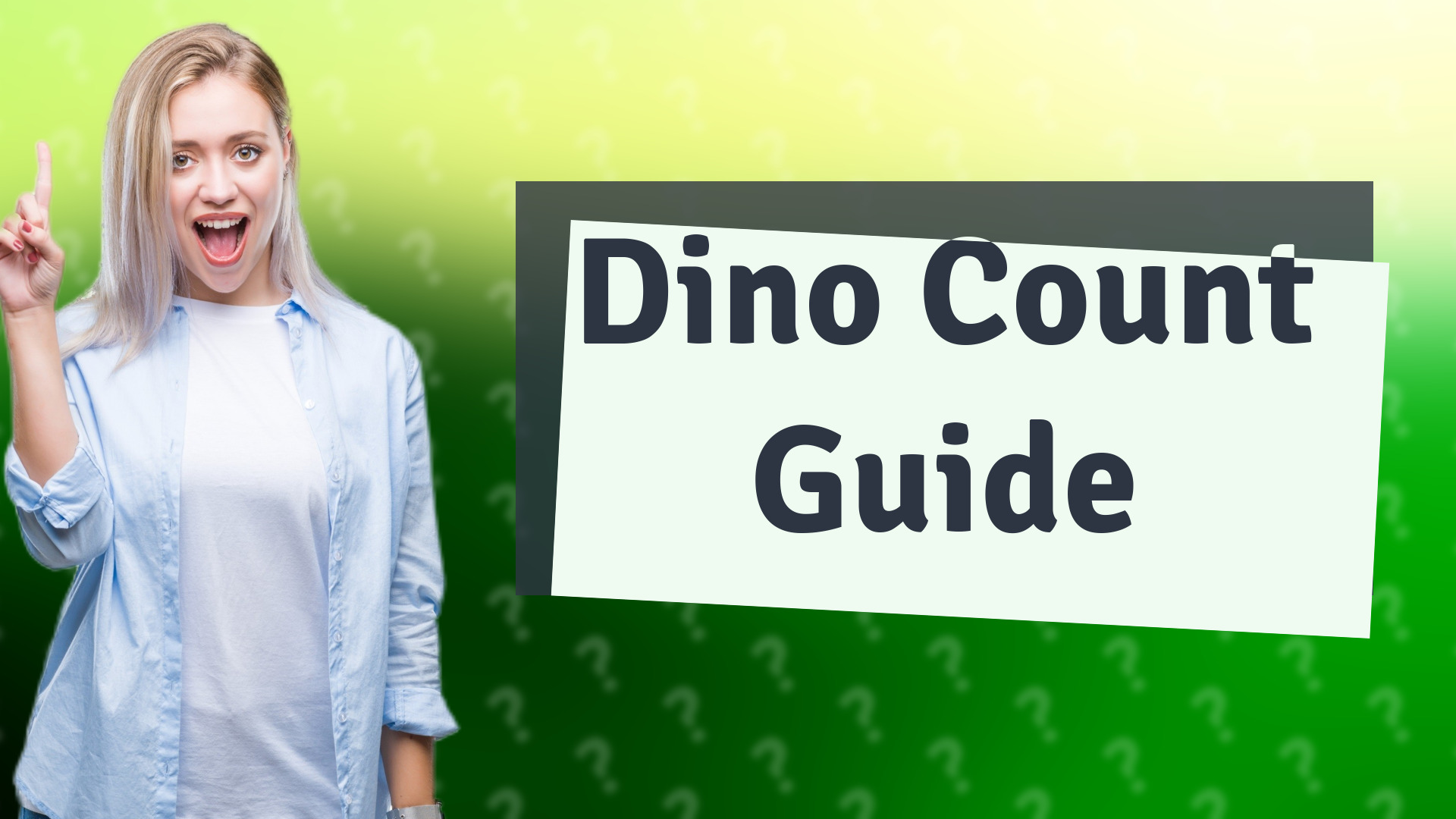 Dino Count Guide