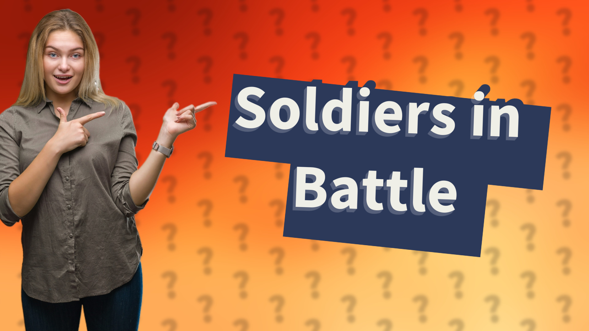 Soldiers in Battle