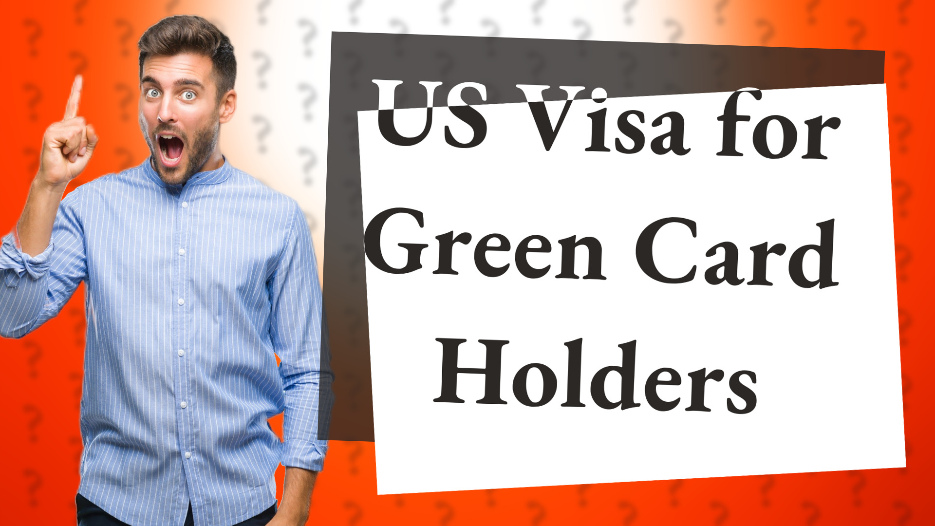 US Visa for Green Card Holders