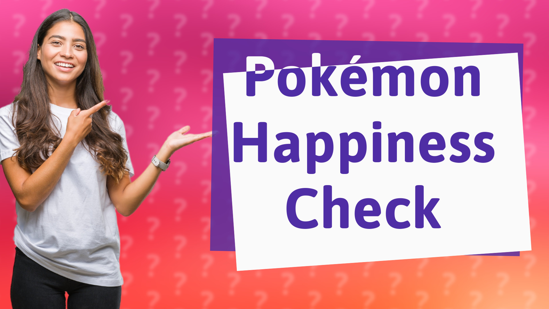 Pokémon Happiness Check