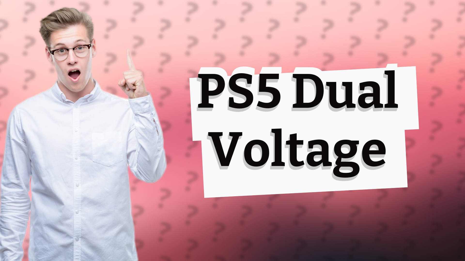 PS5 Dual Voltage