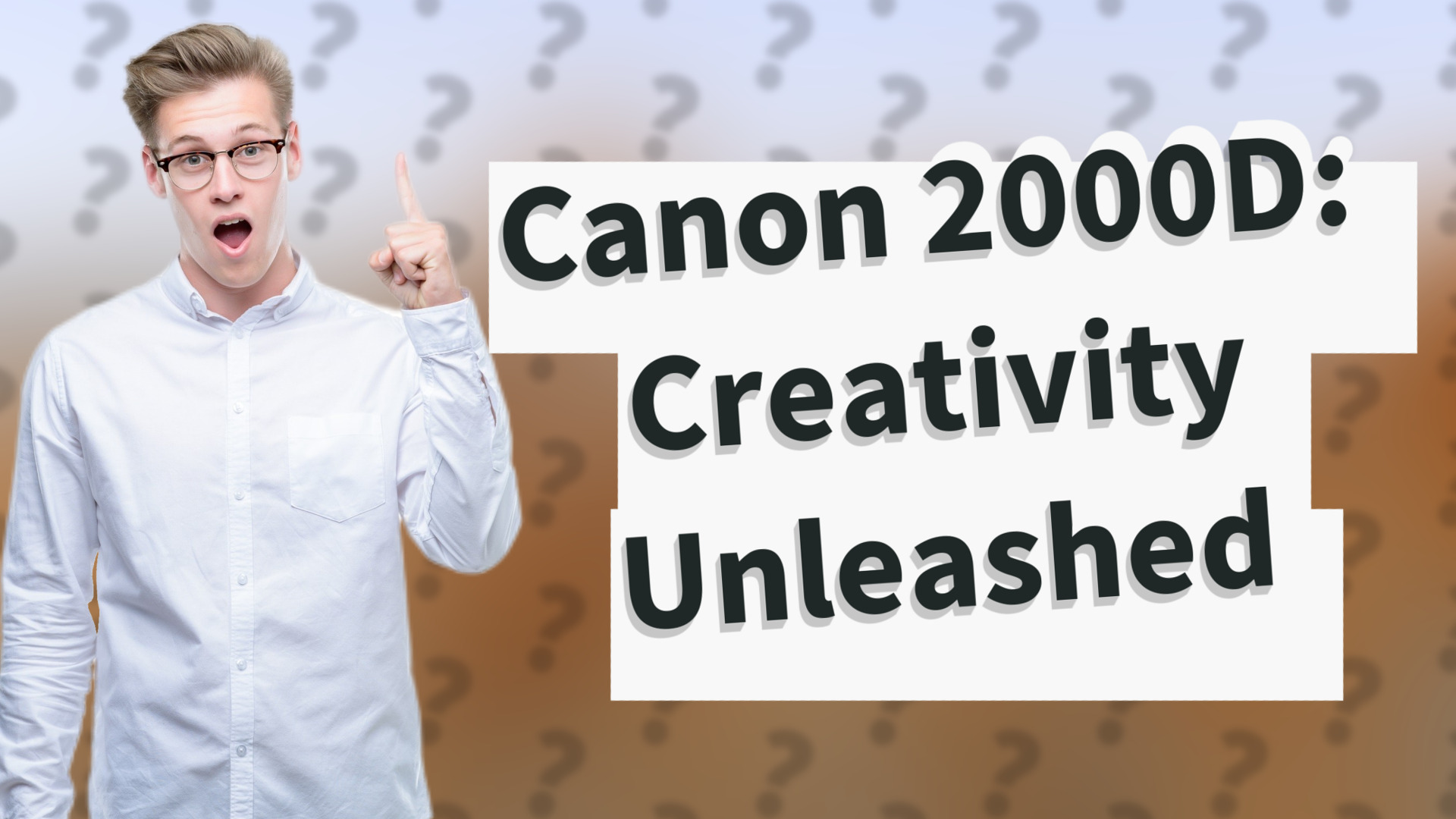 Canon 2000D: Creativity Unleashed
