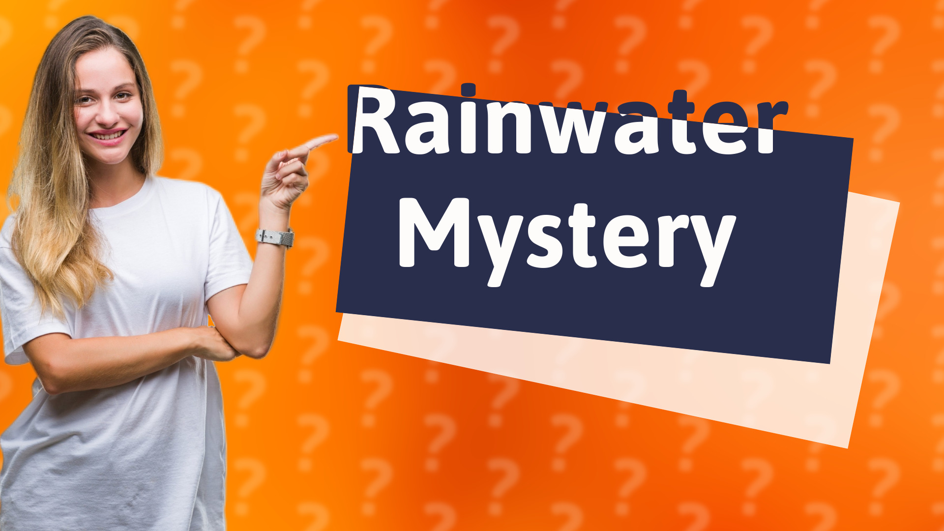 Rainwater Mystery