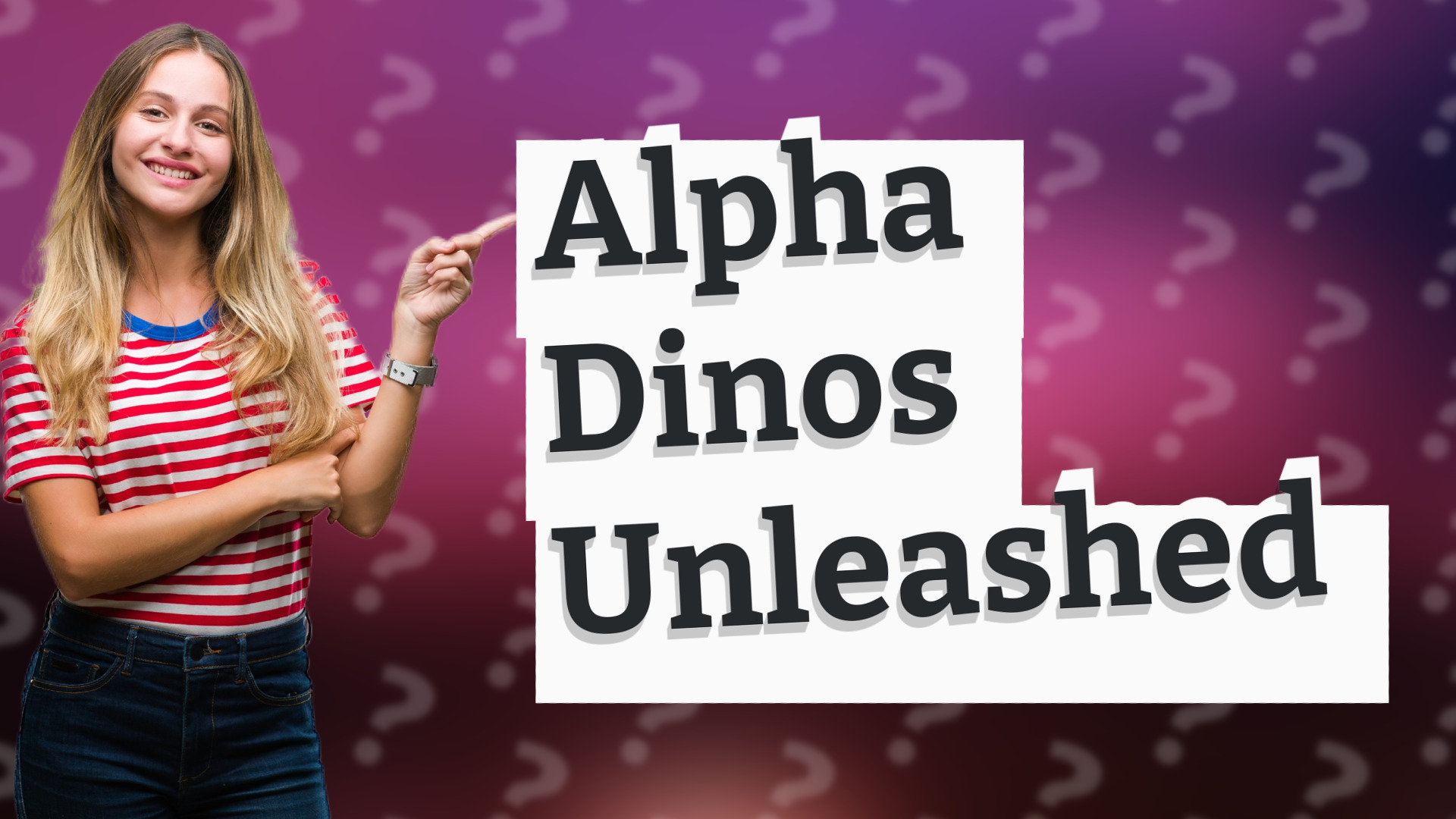 Alpha Dinos Unleashed