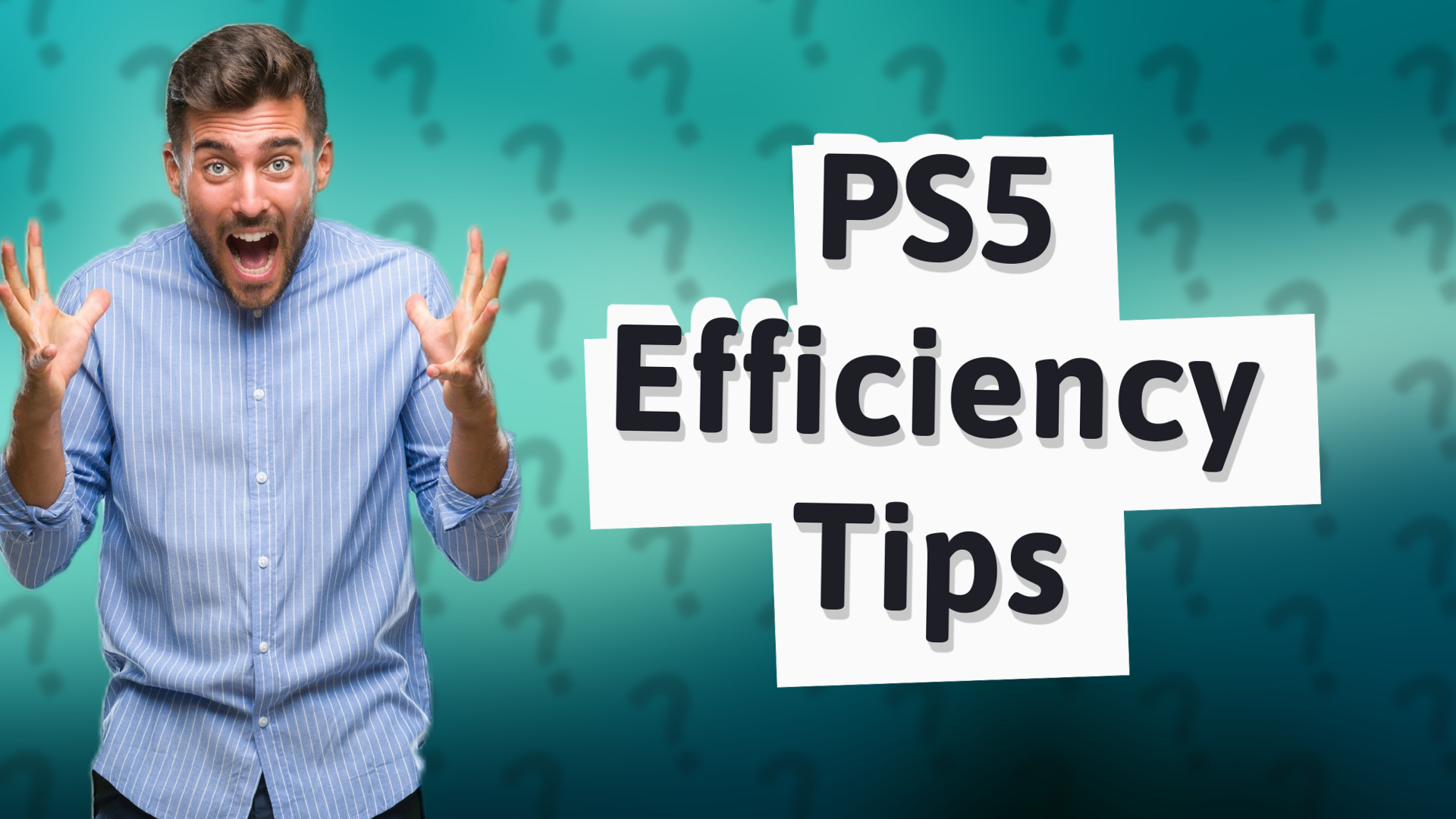 PS5 Efficiency Tips