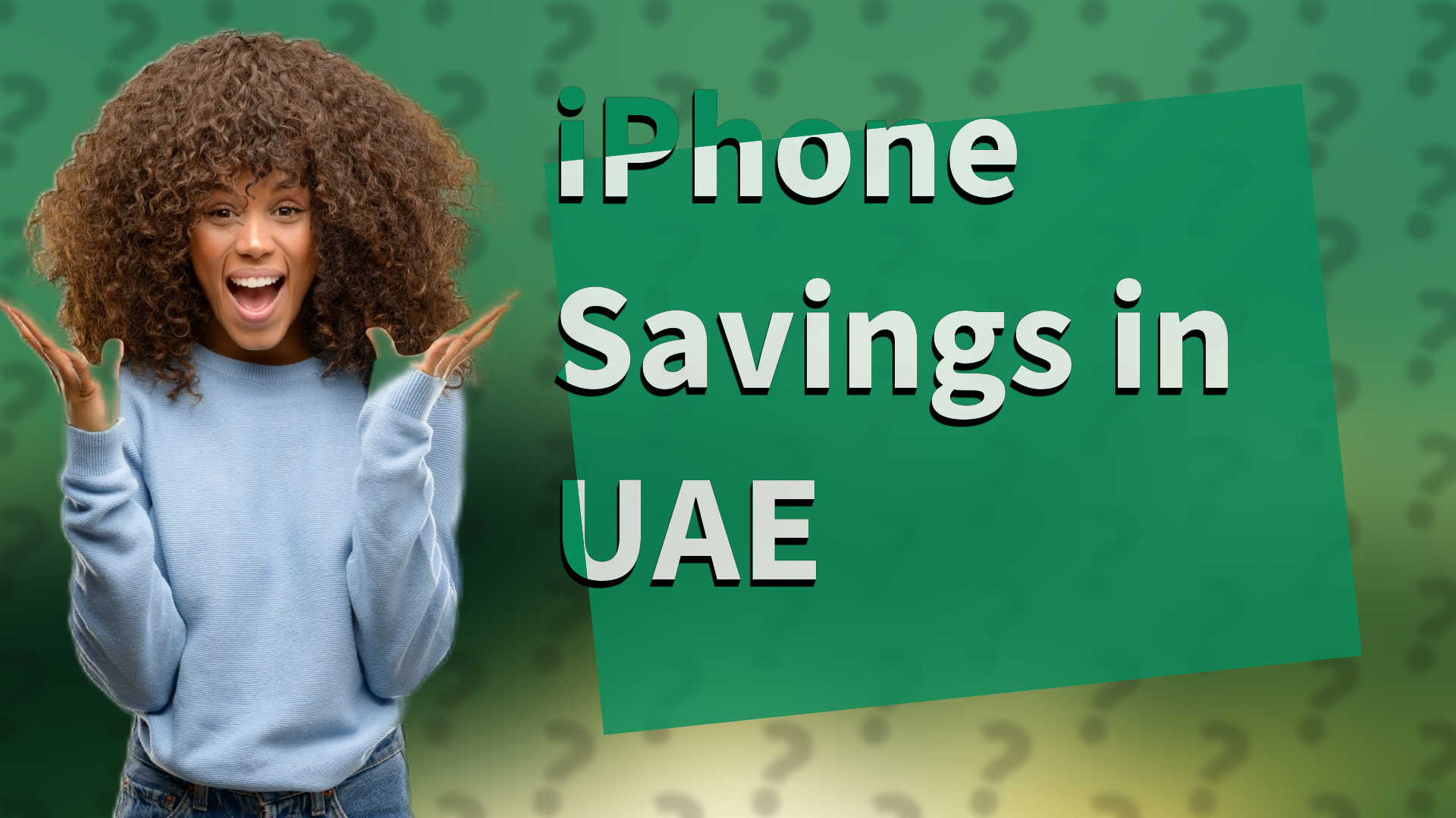 iPhone Savings in UAE