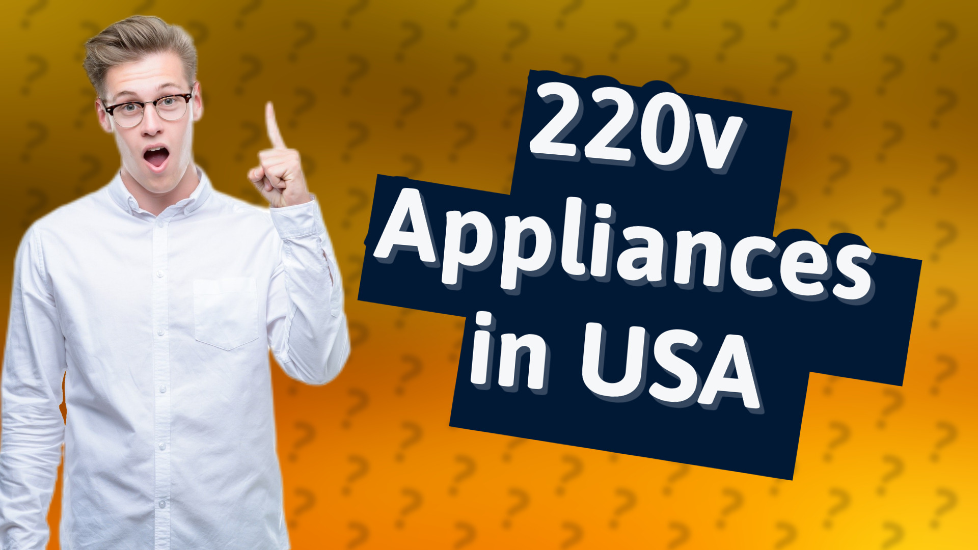 220v Appliances in USA