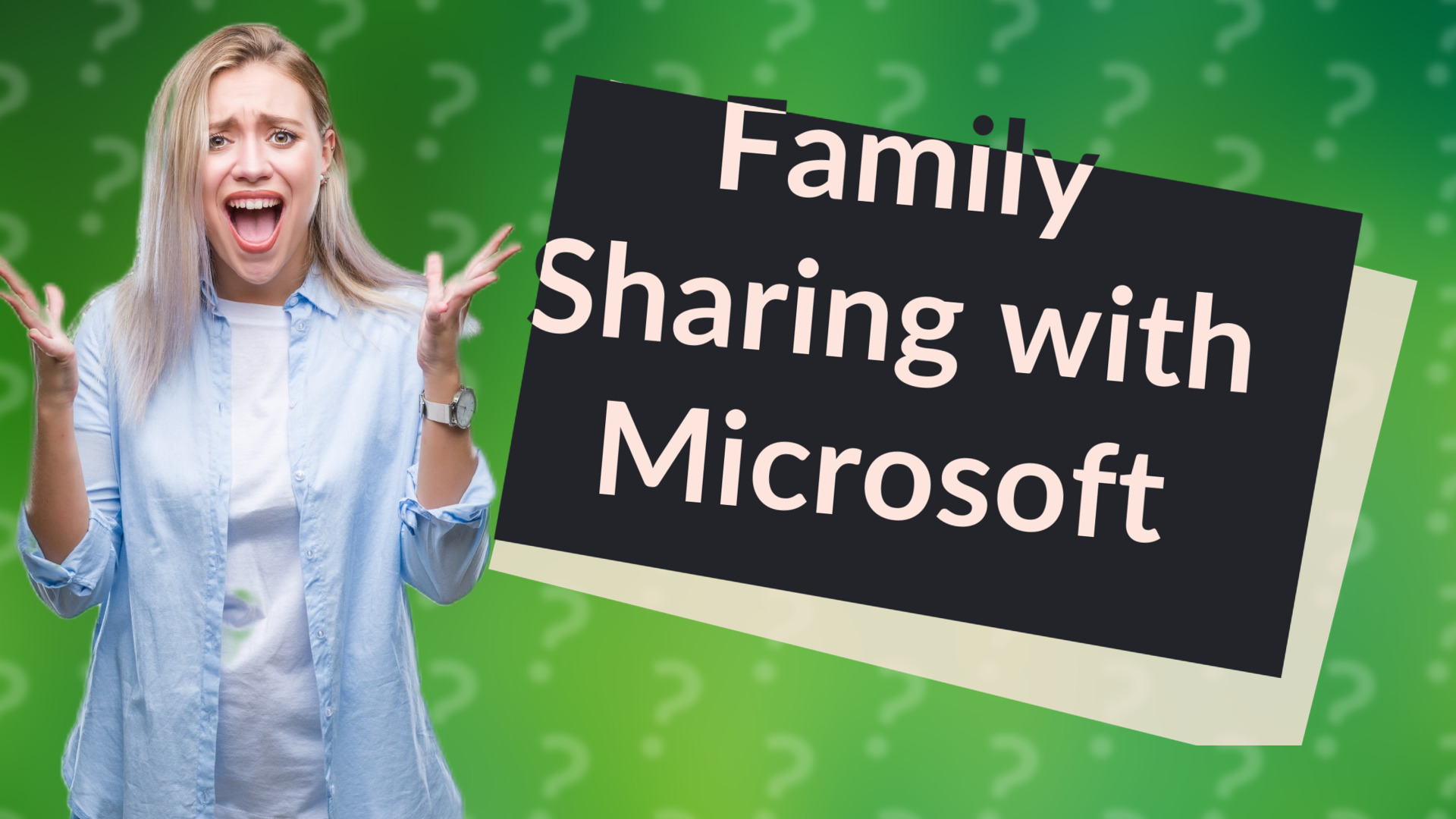 Family Sharing with Microsoft