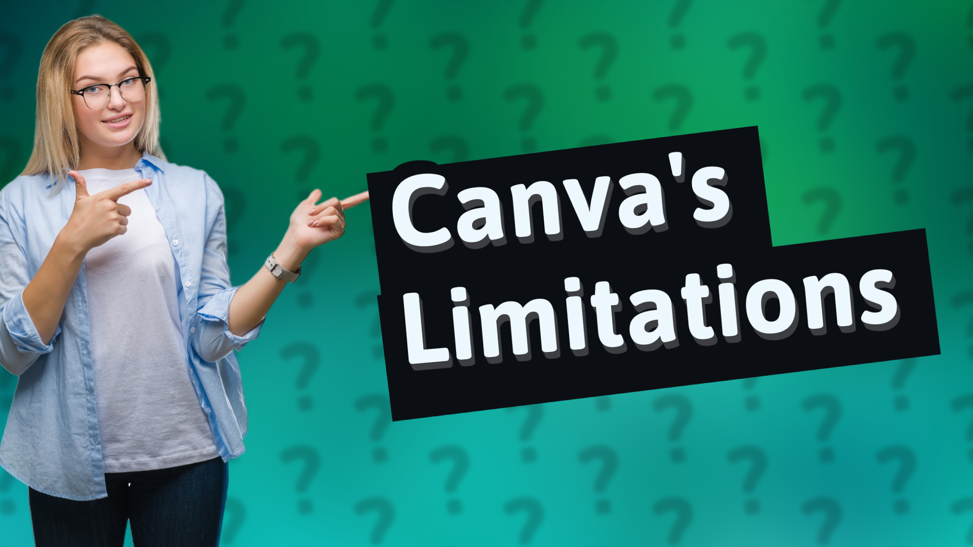 Canva's Limitations