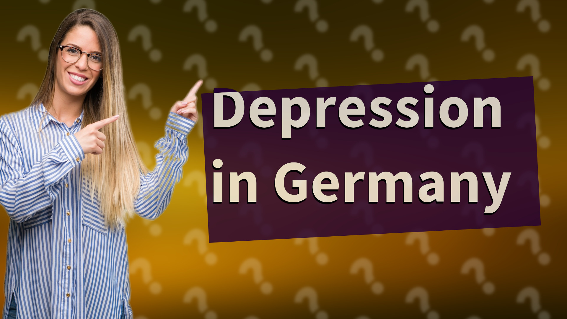 Depression in Germany
