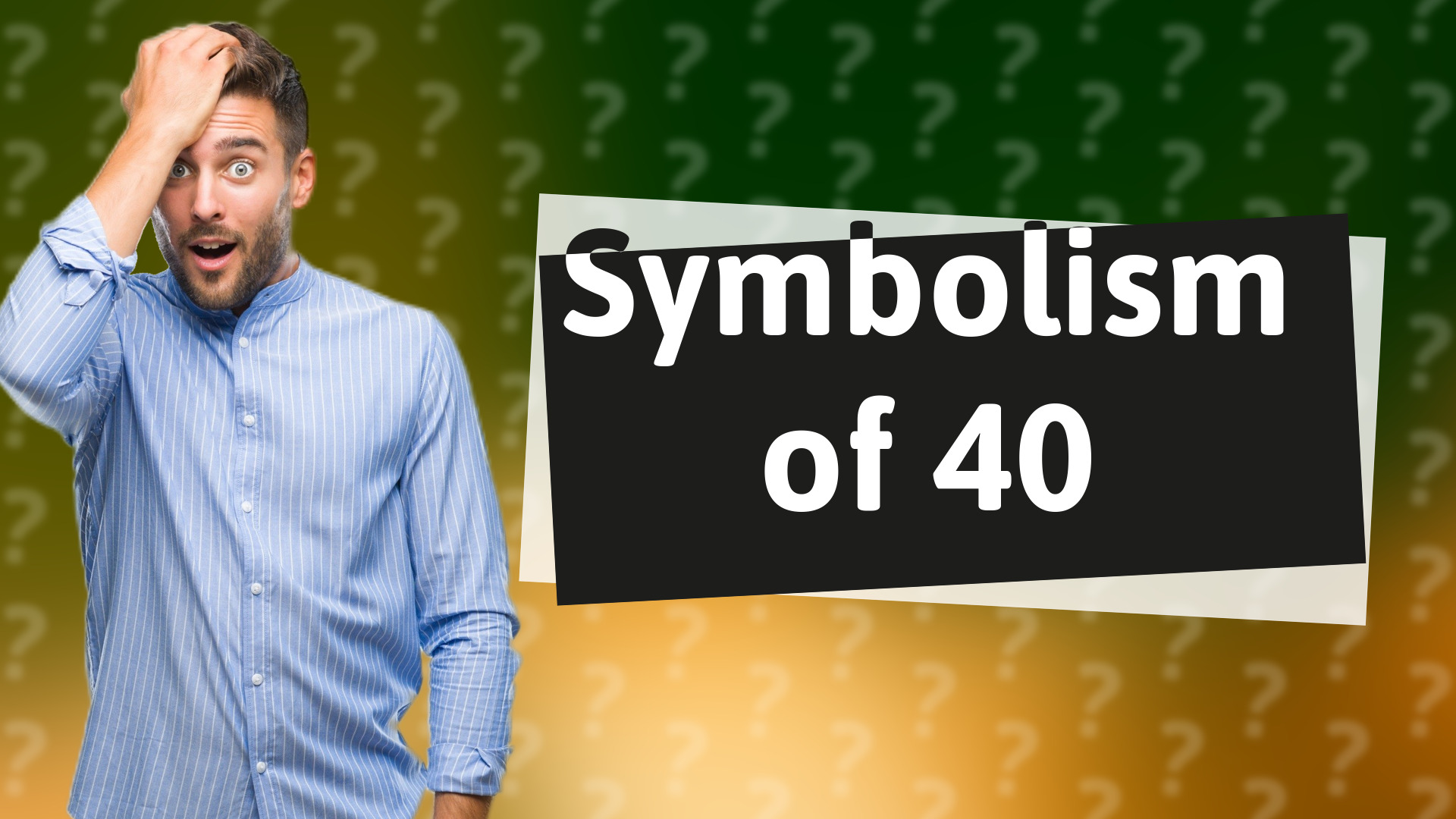 Symbolism of 40