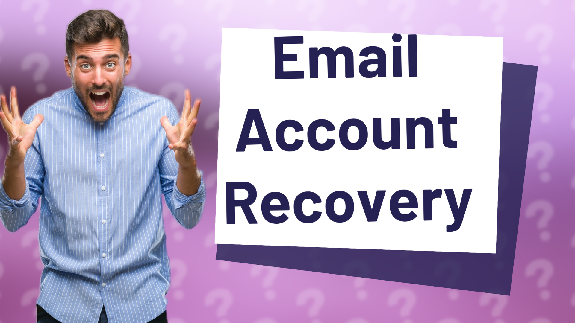 Email Account Recovery