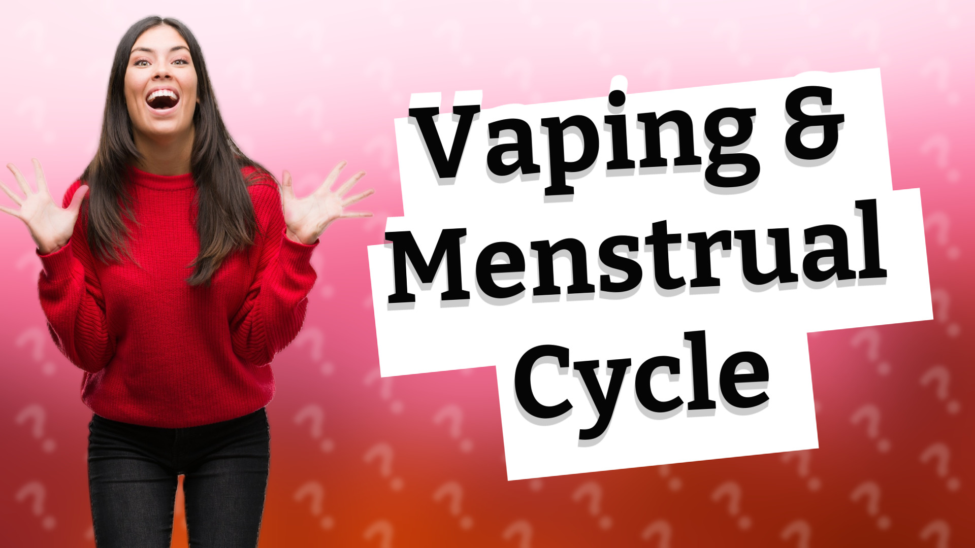 Vaping & Menstrual Cycle