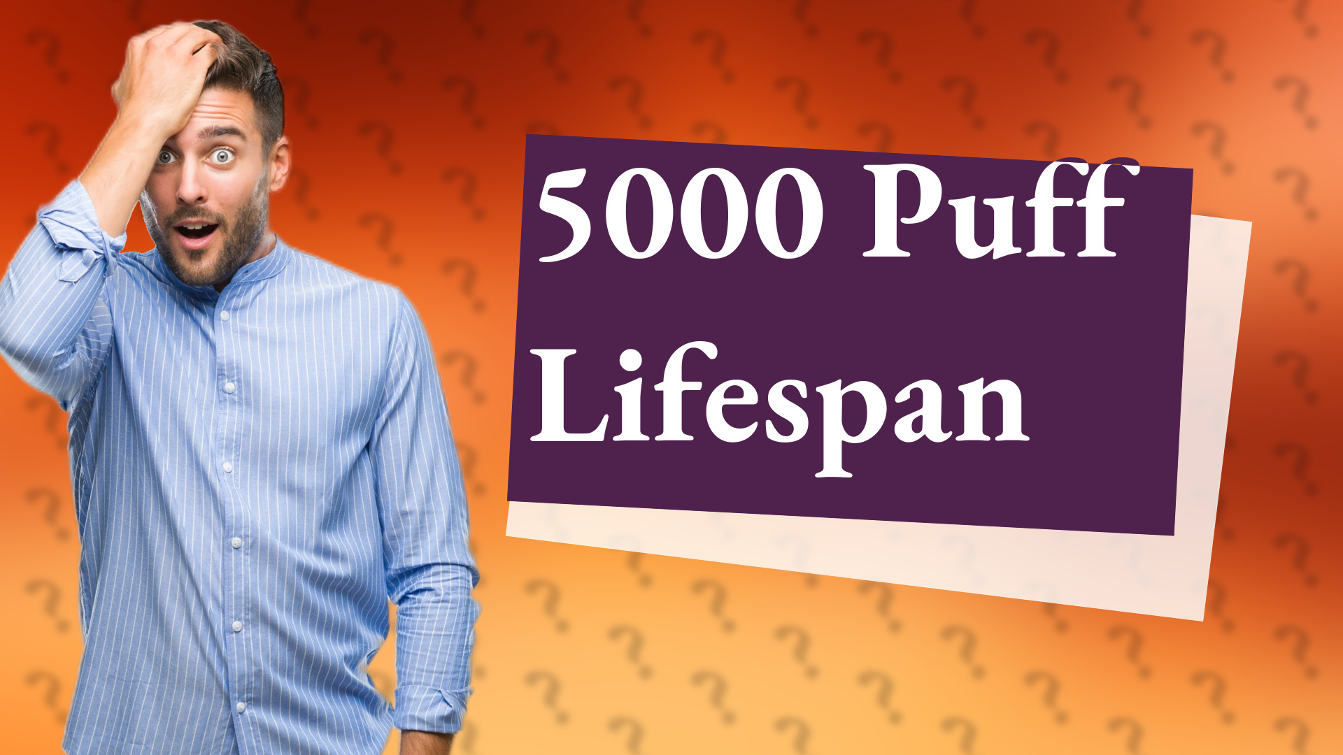5000 Puff Lifespan