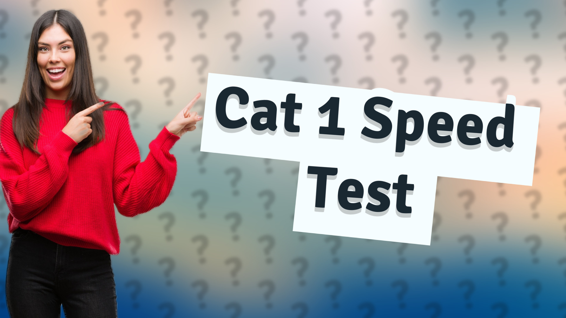 Cat 1 Speed Test