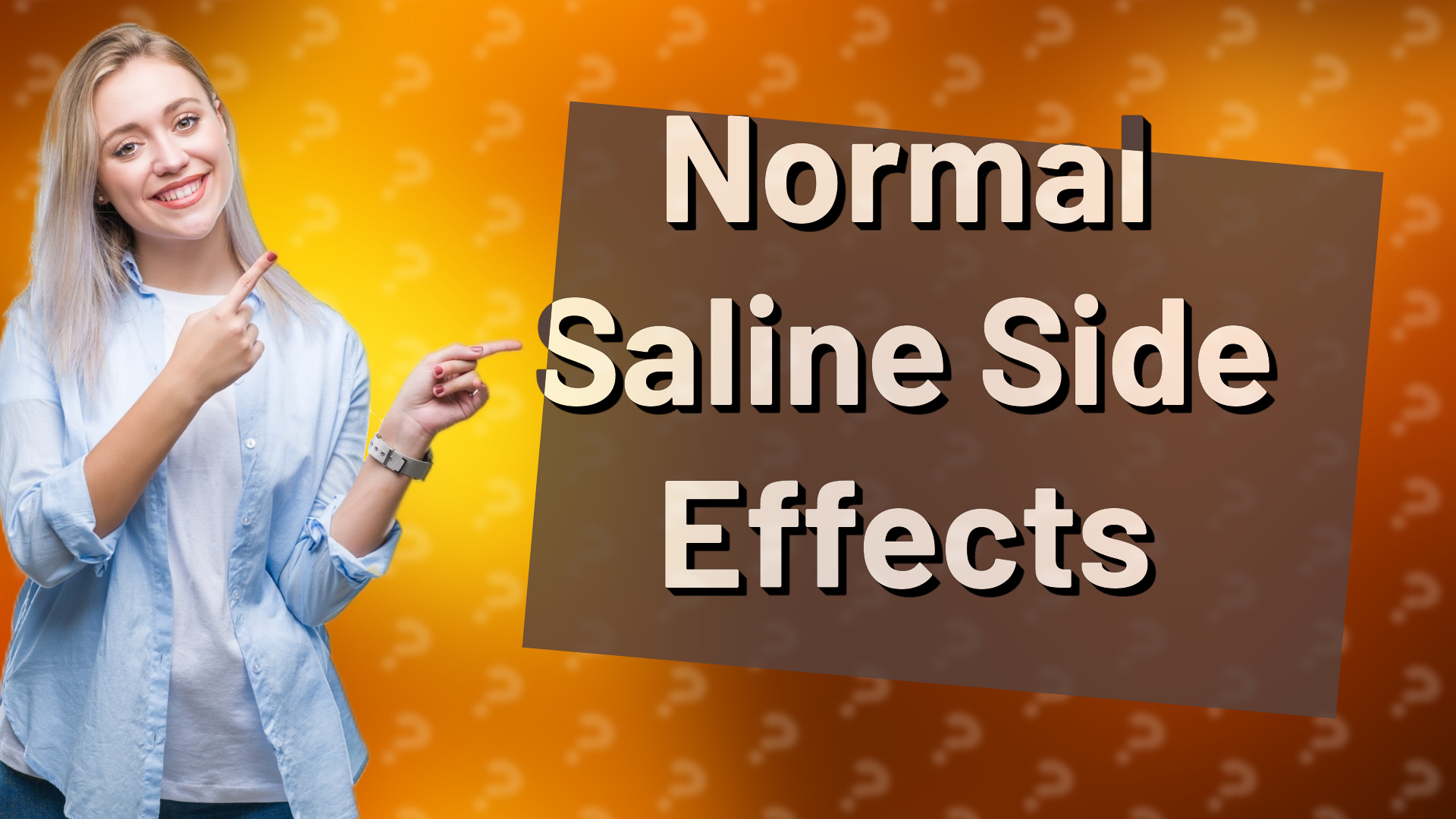 Normal Saline Side Effects