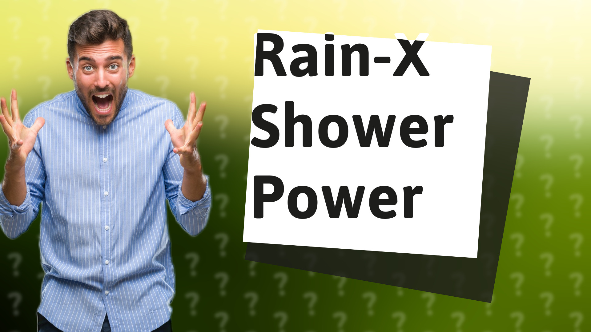 Rain-X Shower Power