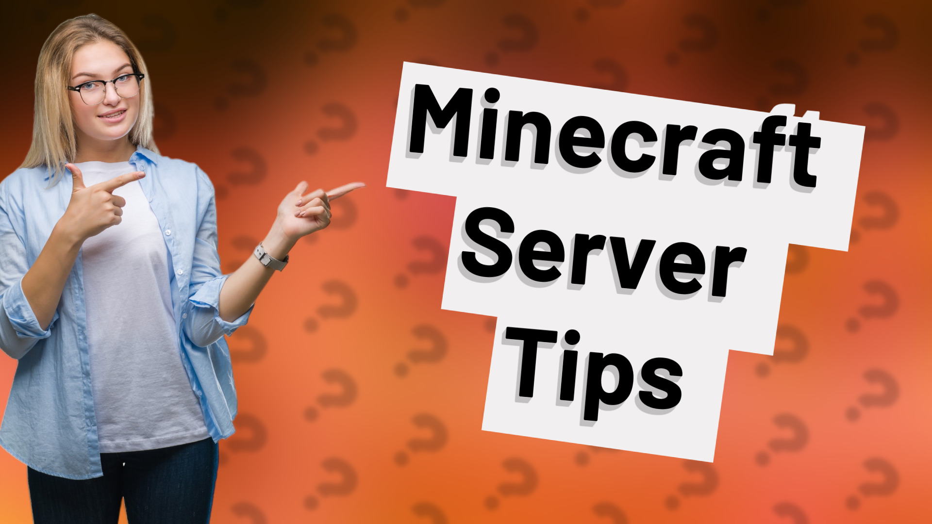 Minecraft Server Tips