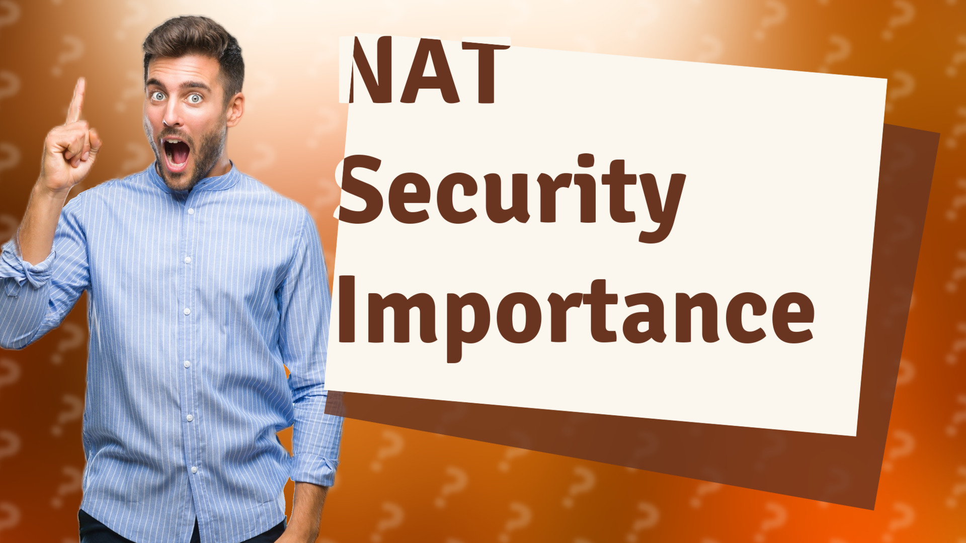 NAT Security Importance