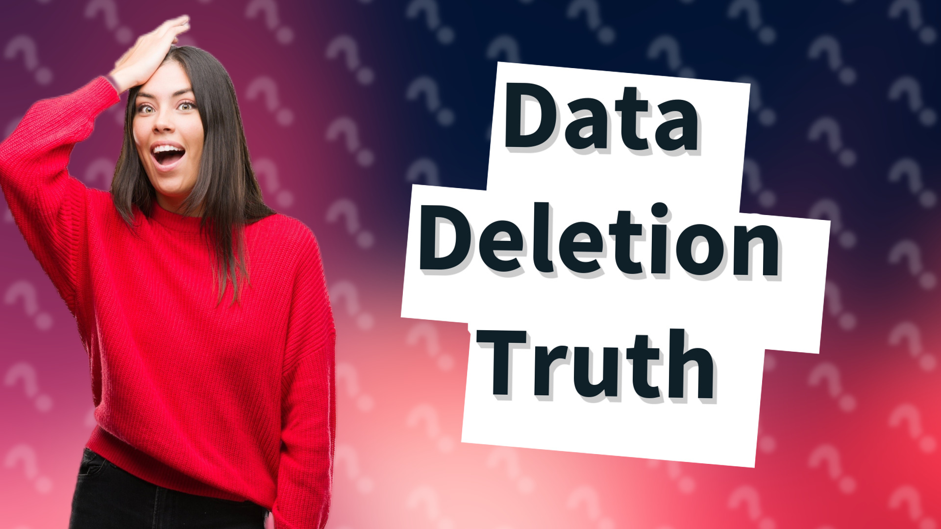 Data Deletion Truth