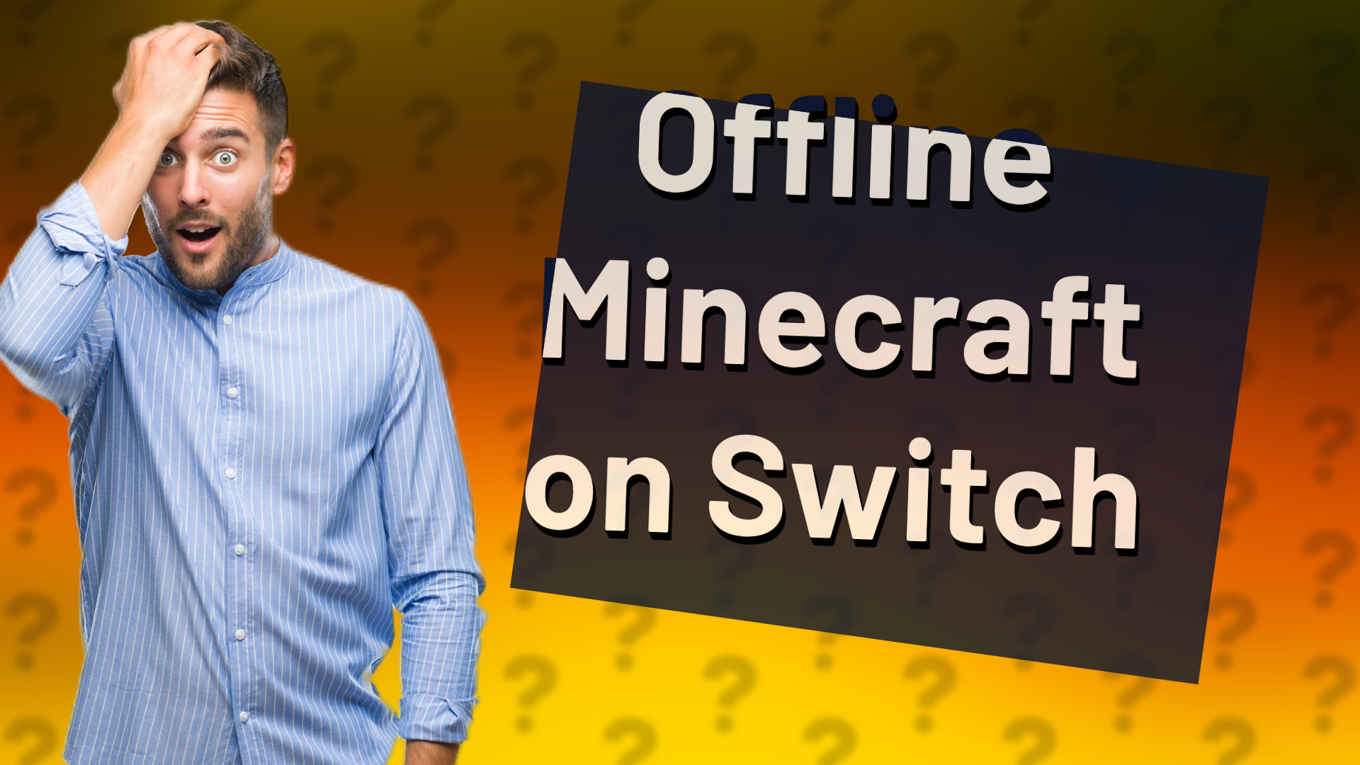 Offline Minecraft on Switch