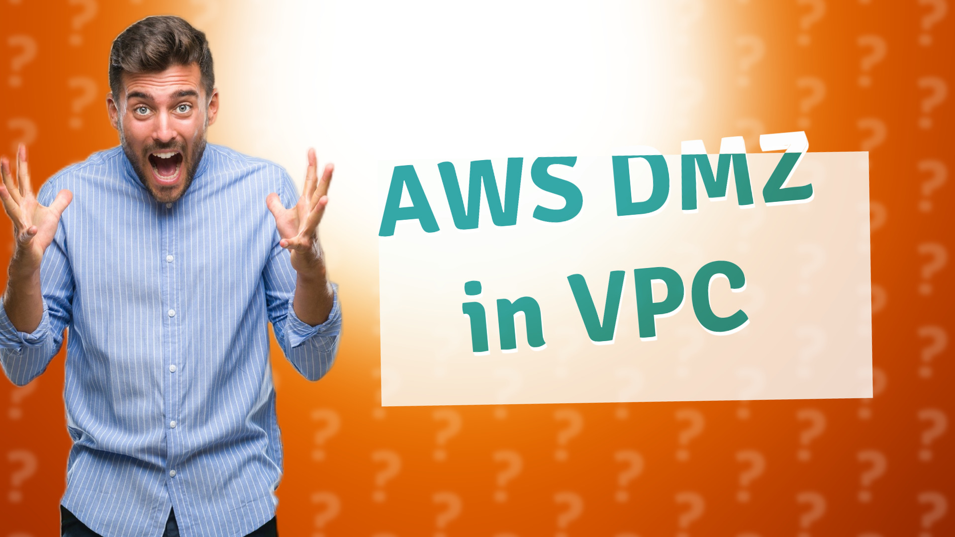 AWS DMZ in VPC