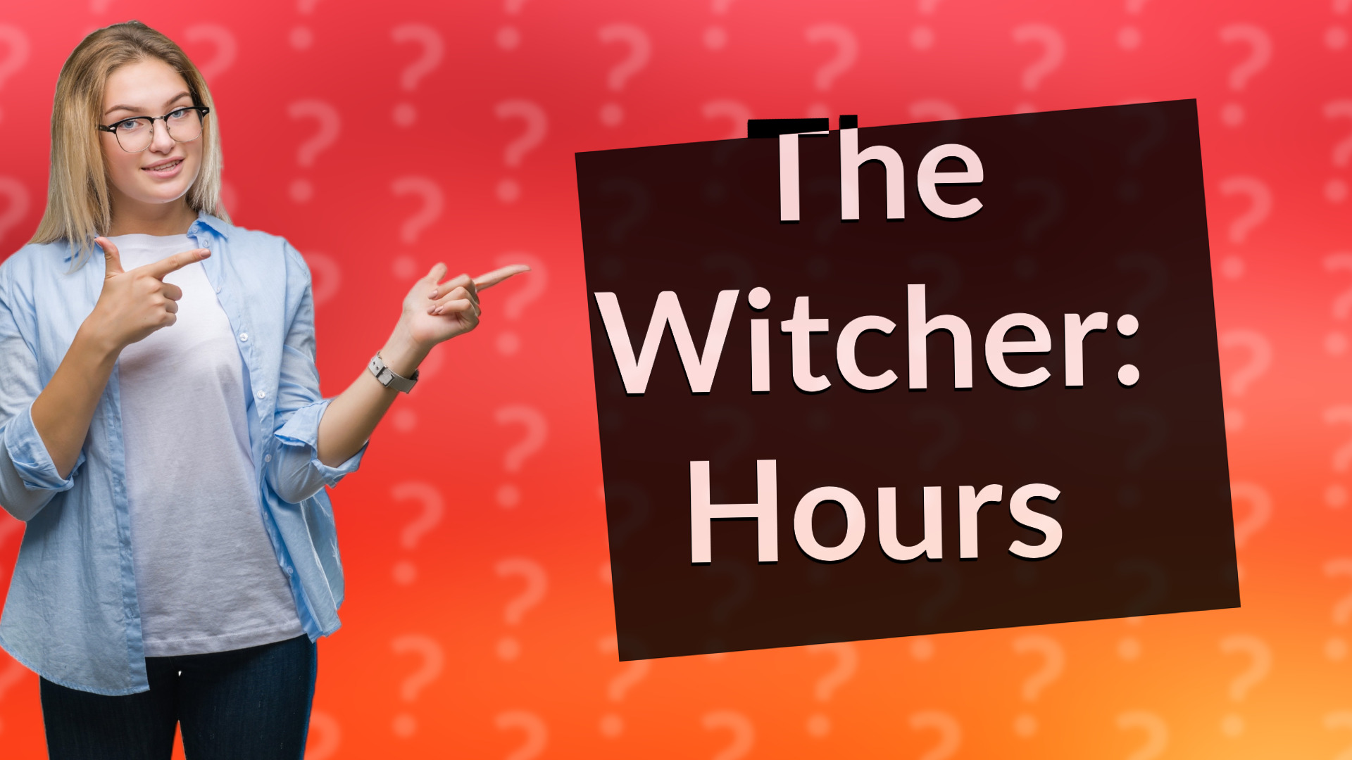 The Witcher: Hours
