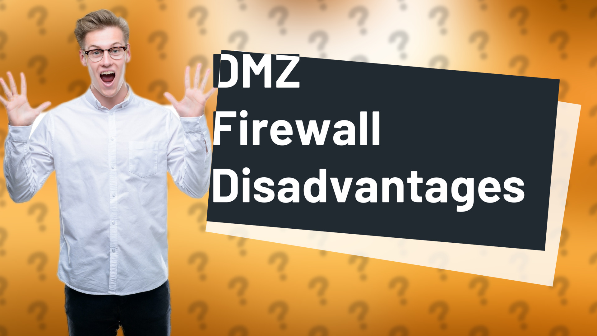 DMZ Firewall Disadvantages