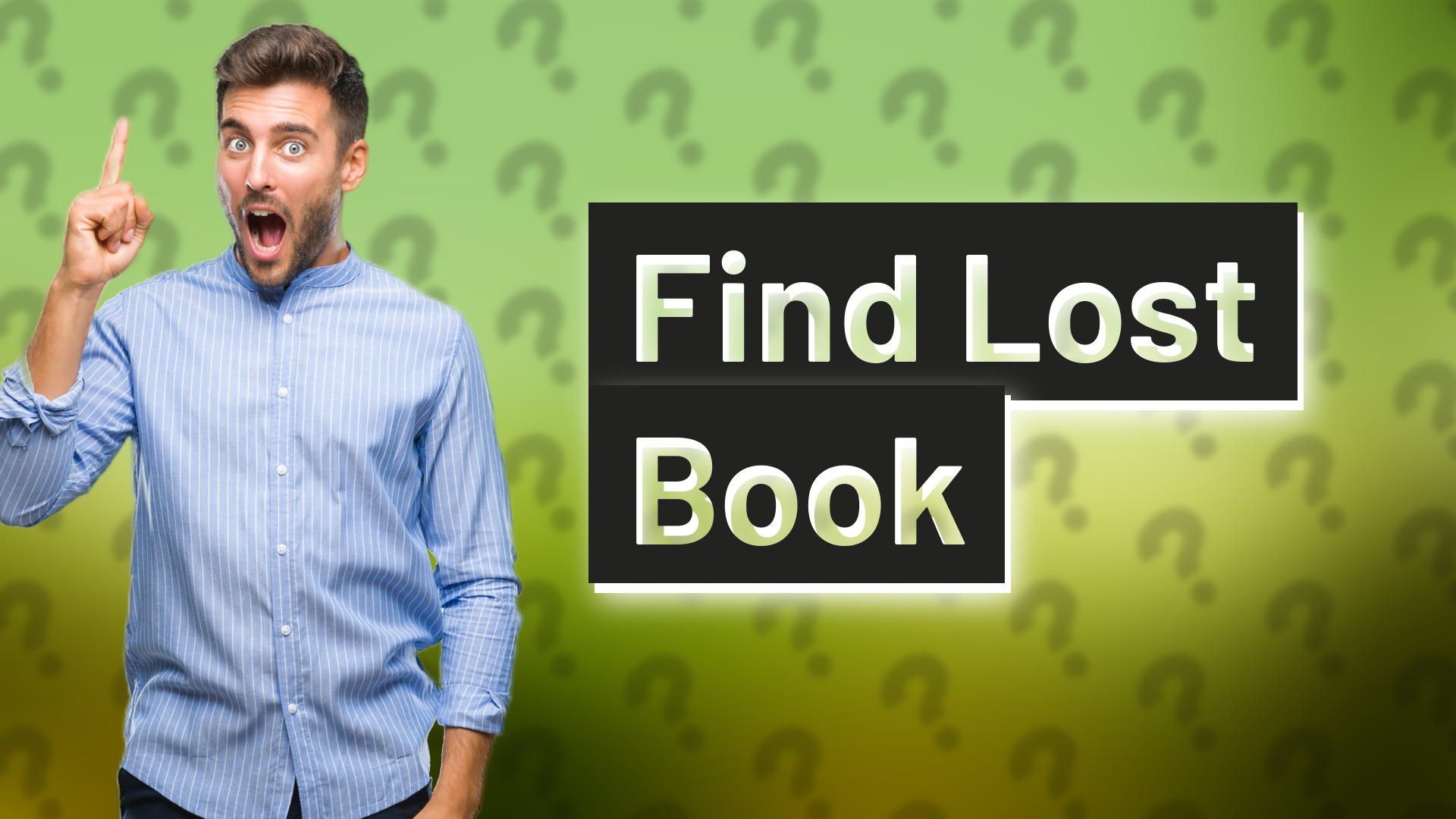 Find Lost Book
