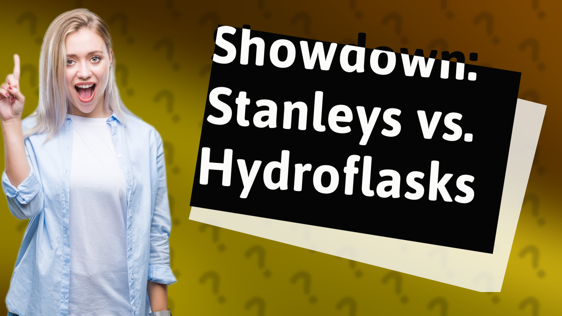 Showdown: Stanleys vs. Hydroflasks