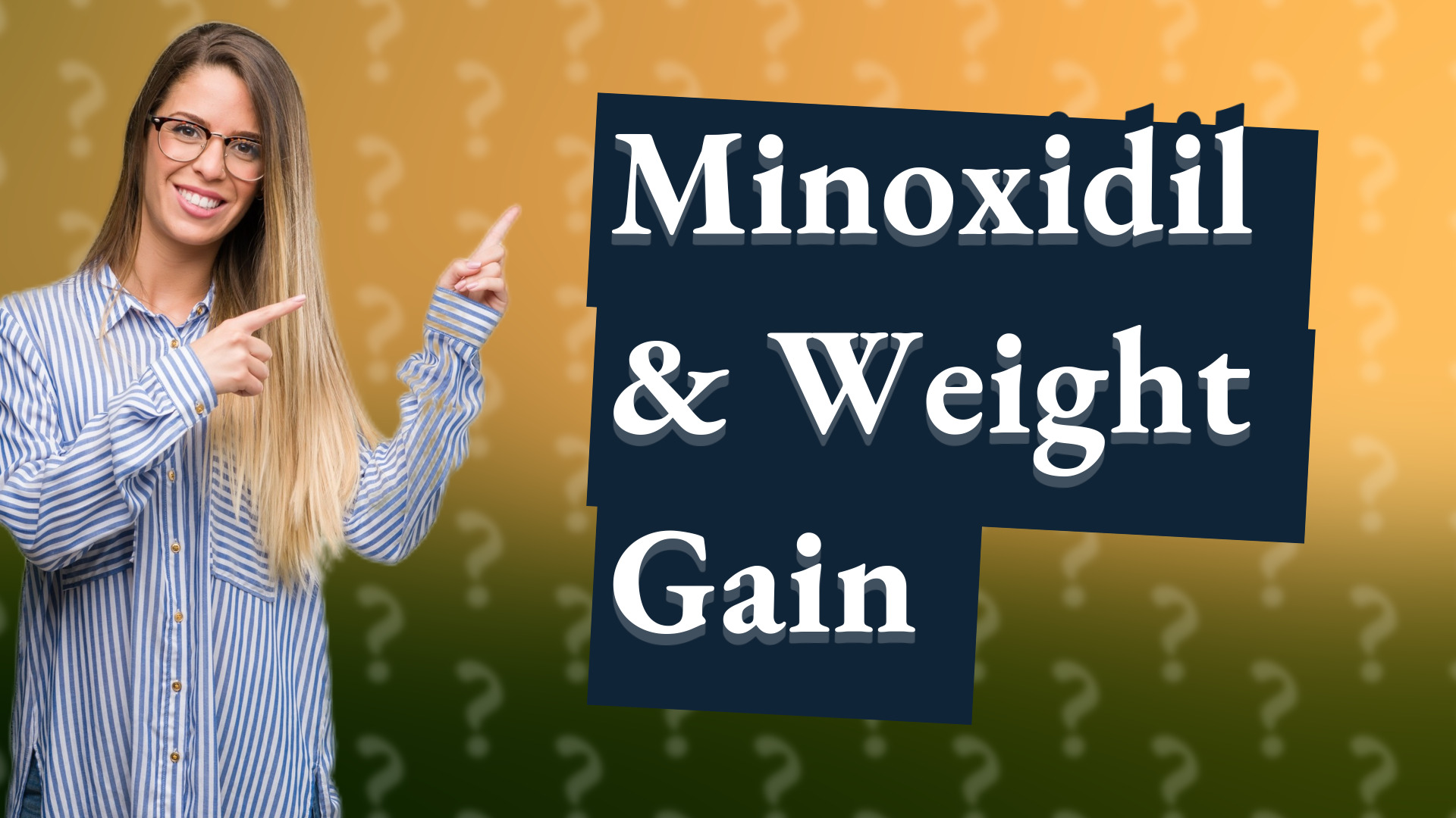 Minoxidil & Weight Gain