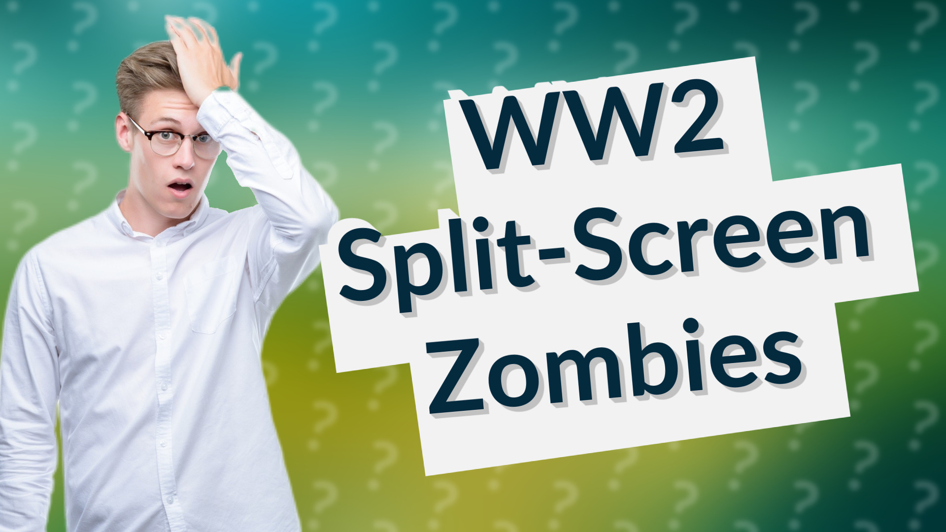 WW2 Split-Screen Zombies