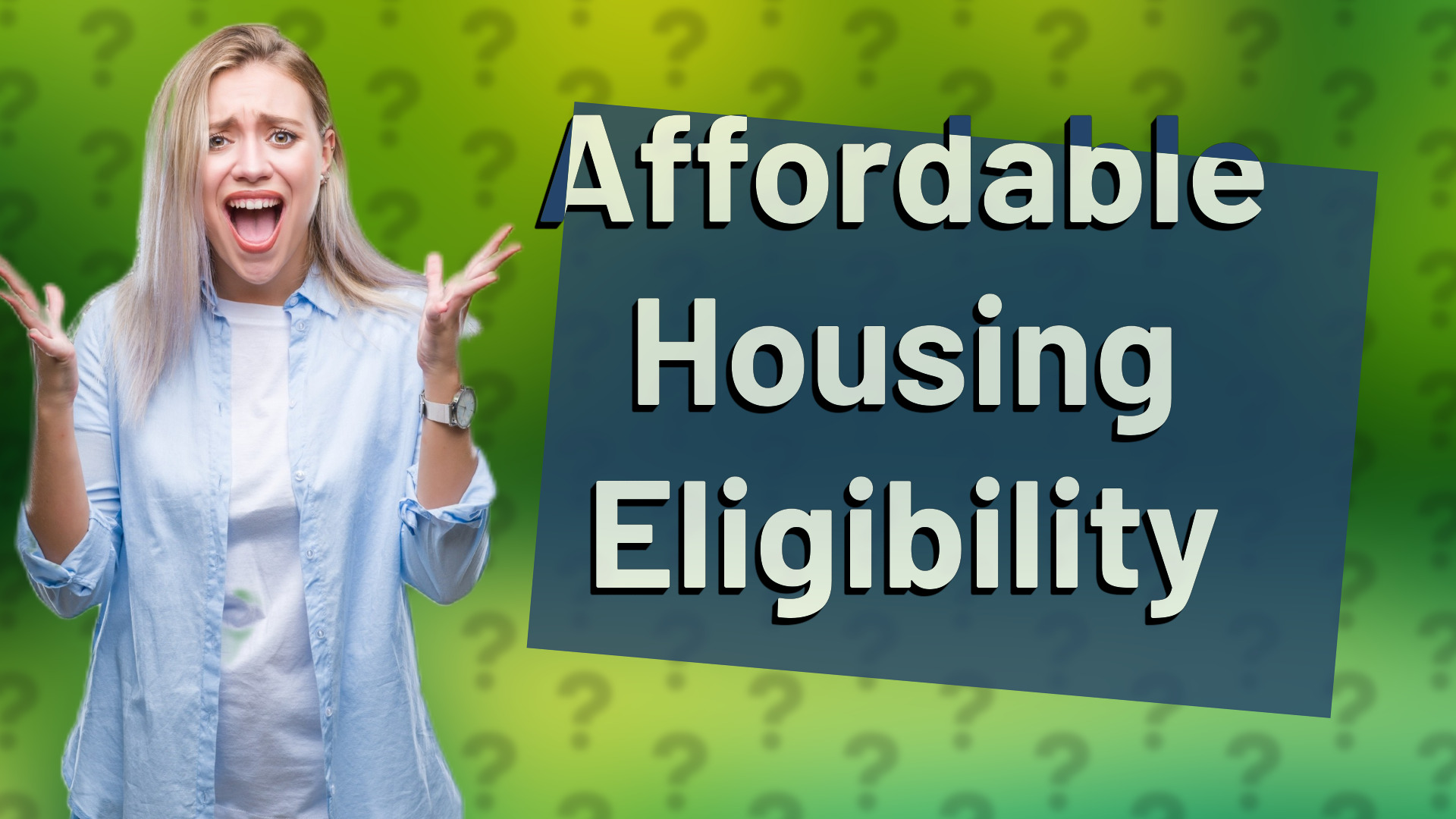 Affordable Housing Eligibility