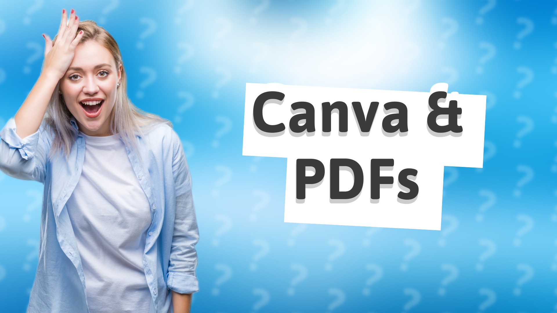 Canva & PDFs