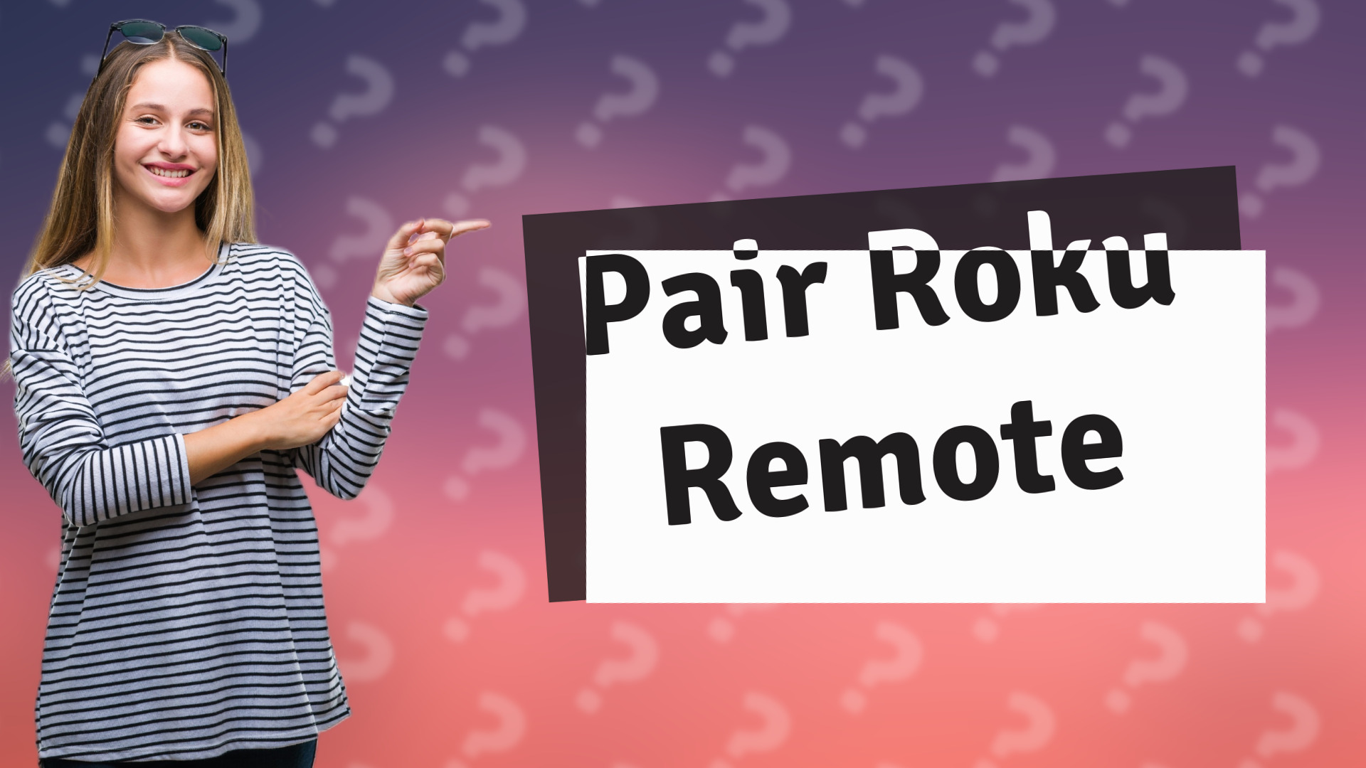 Pair Roku Remote