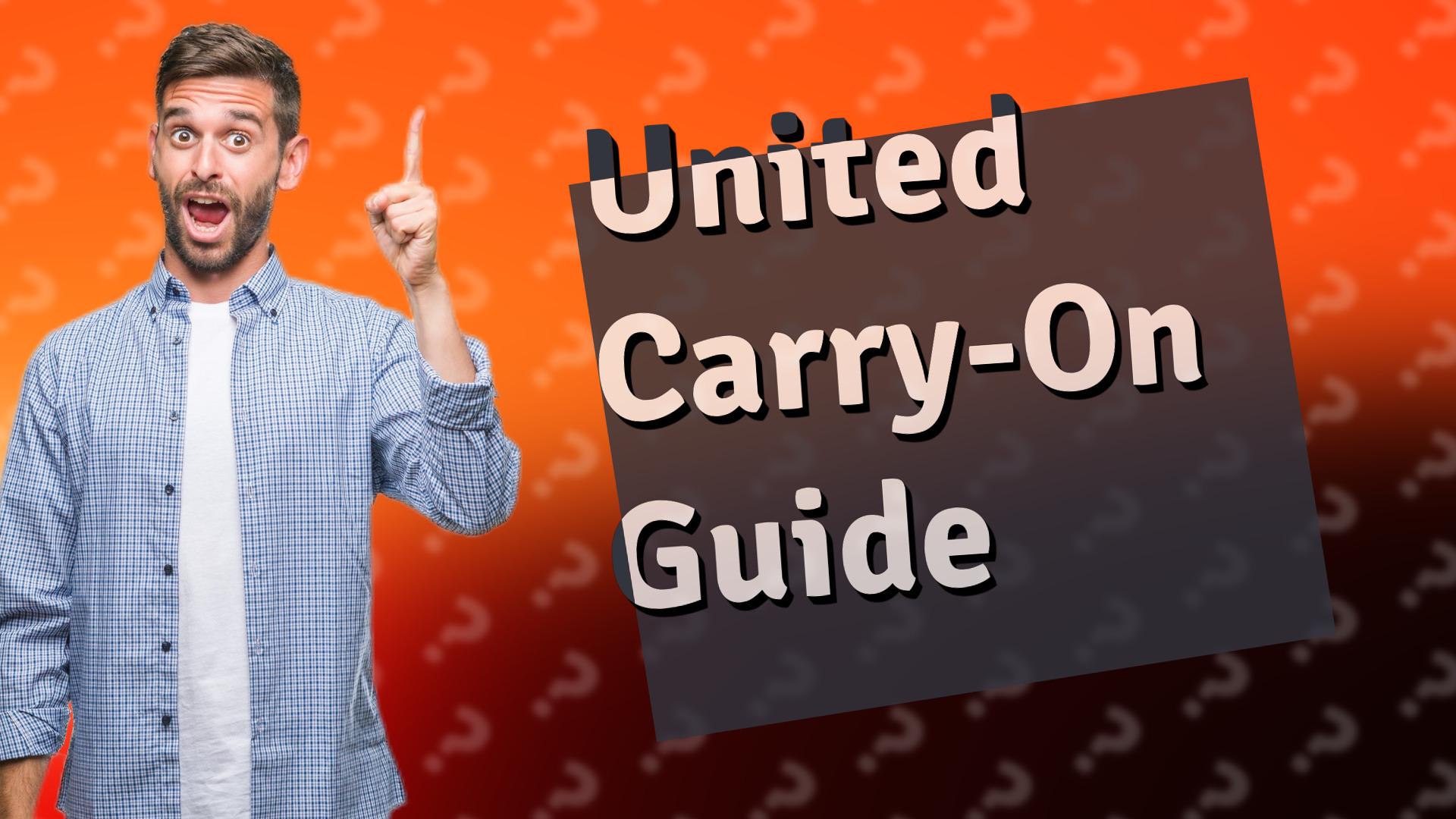 United Carry-On Guide