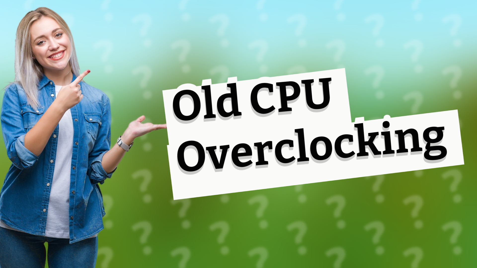 Old CPU Overclocking