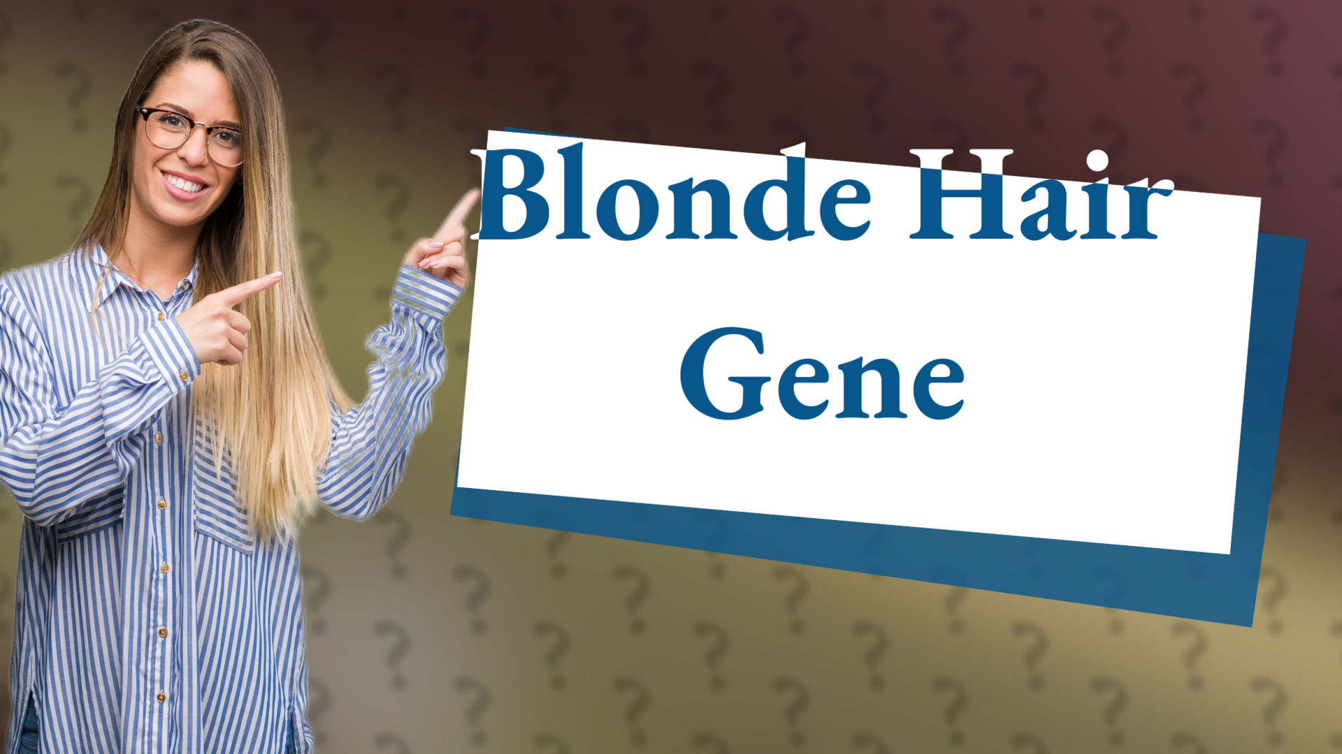 Blonde Hair Gene