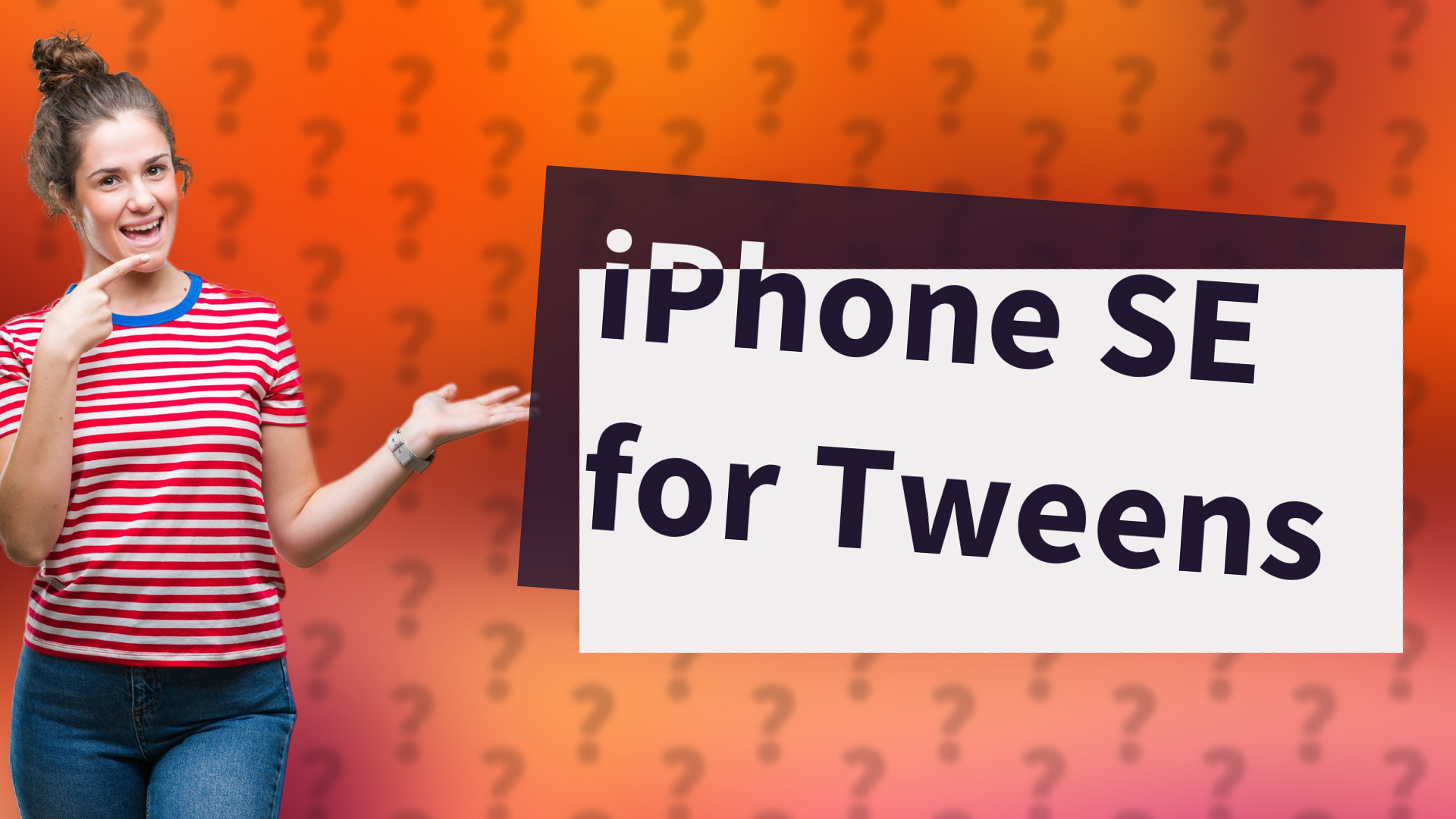 iPhone SE for Tweens