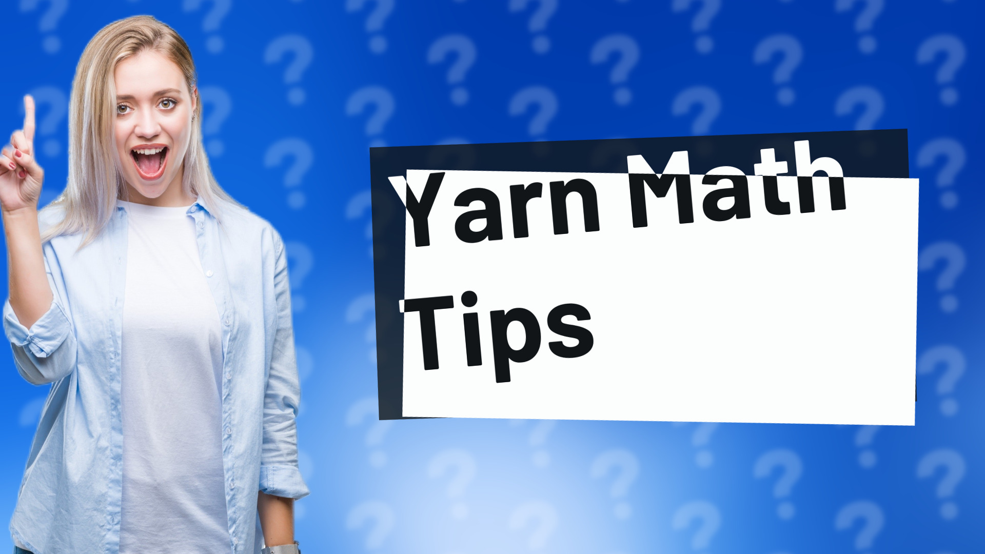 Yarn Math Tips