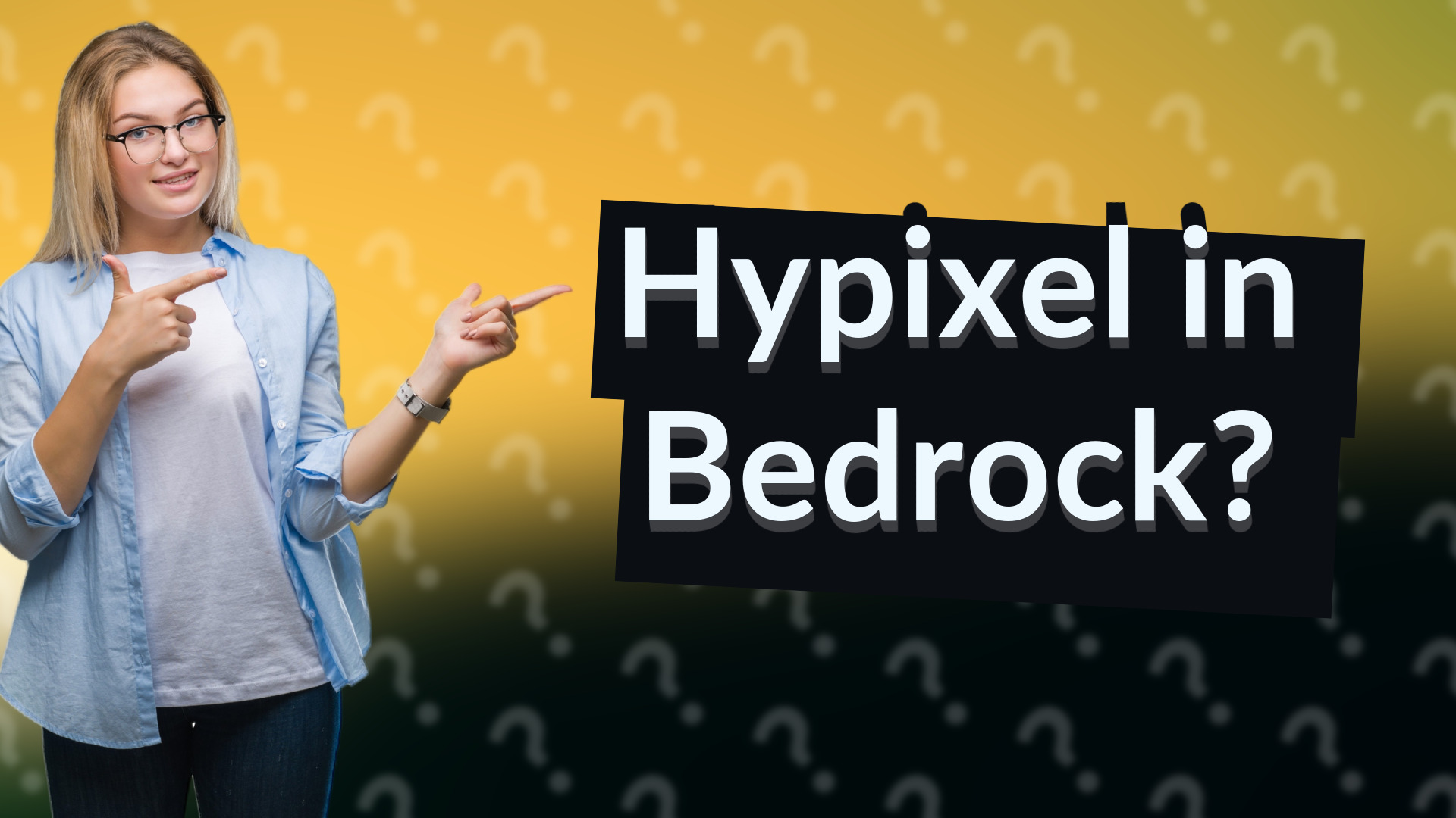 Hypixel in Bedrock?