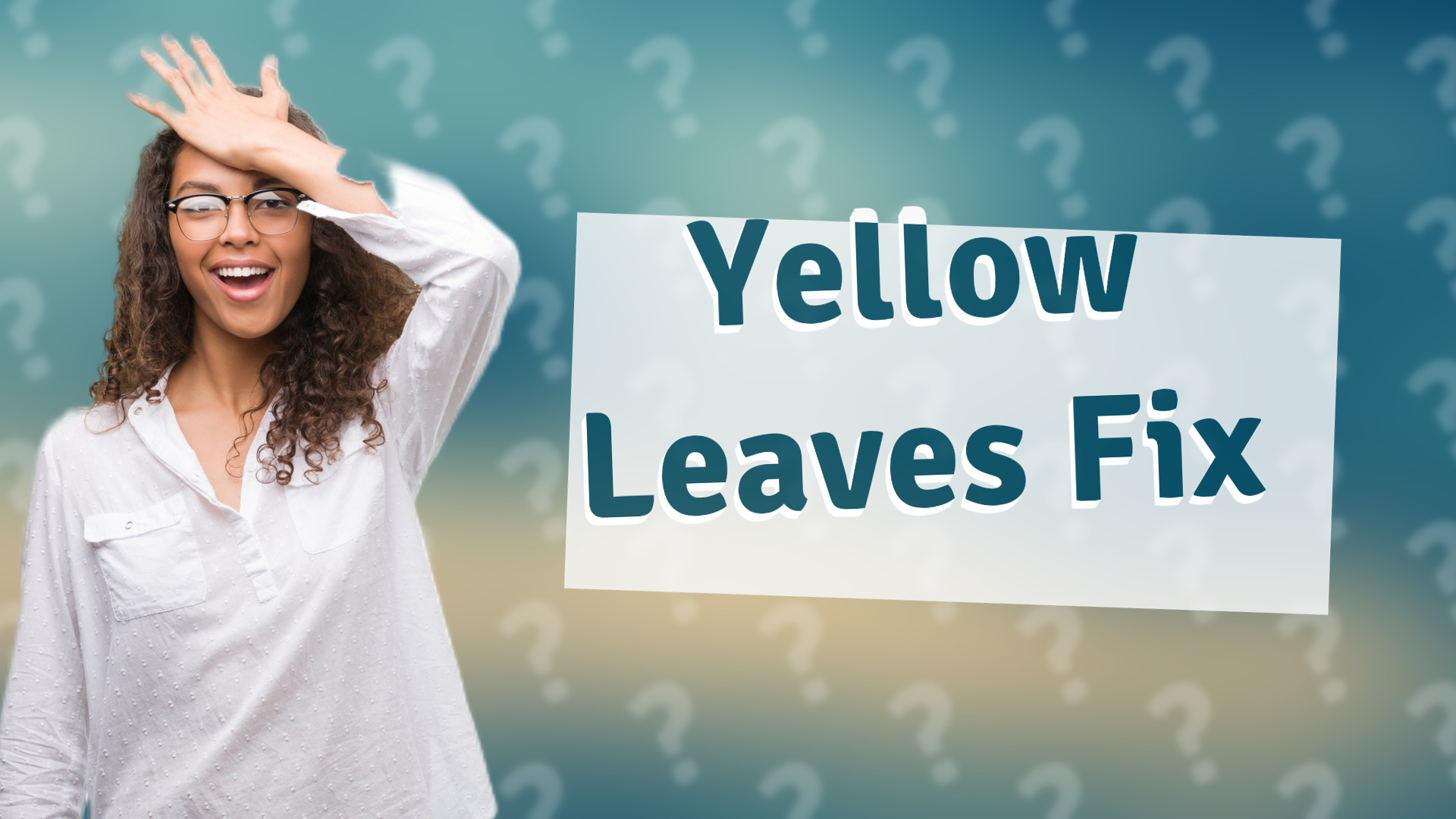 Yellow Leaves Fix