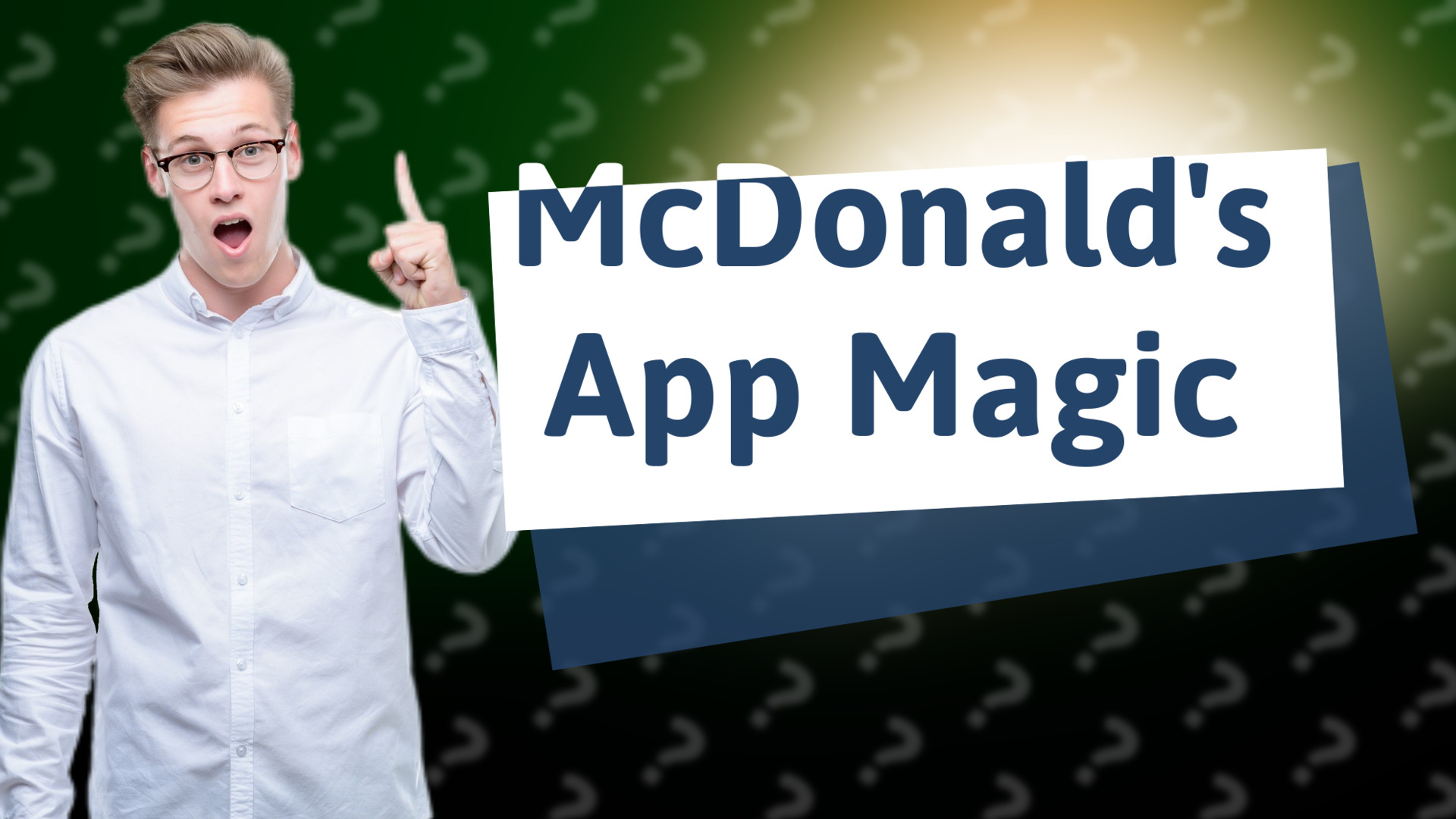 McDonald's App Magic