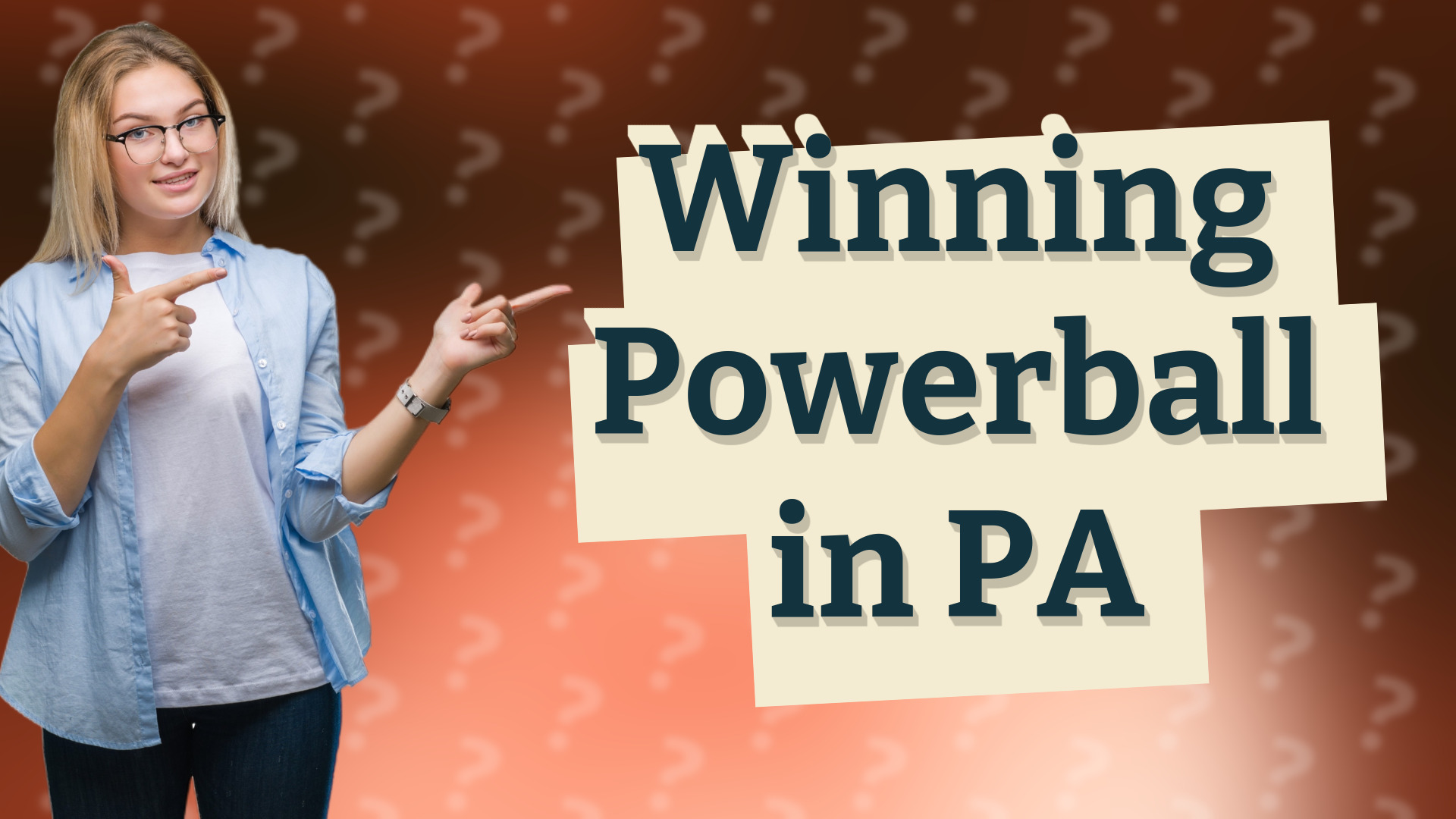 Winning Powerball in PA