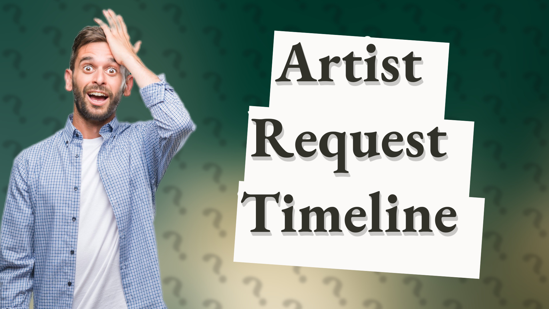 Artist Request Timeline